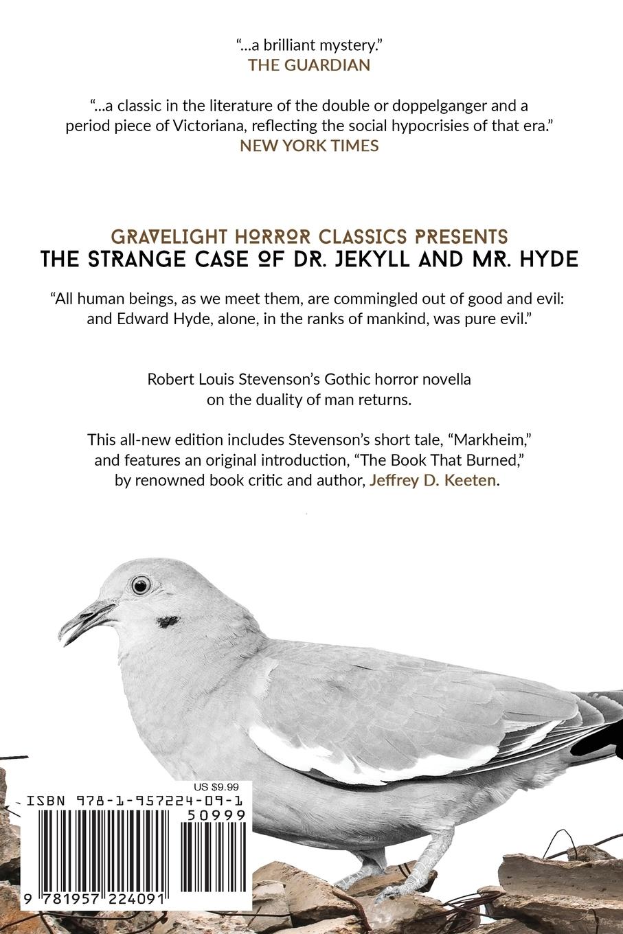 Rückseitencover The Strange Case of Dr. Jekyll and Mr. Hyde