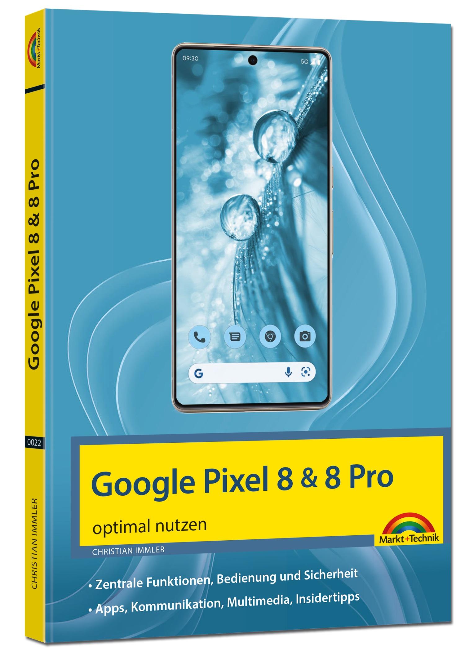 Vorderes Coverbild Das neue Google Pixel 8 und Pixel 8 Pro