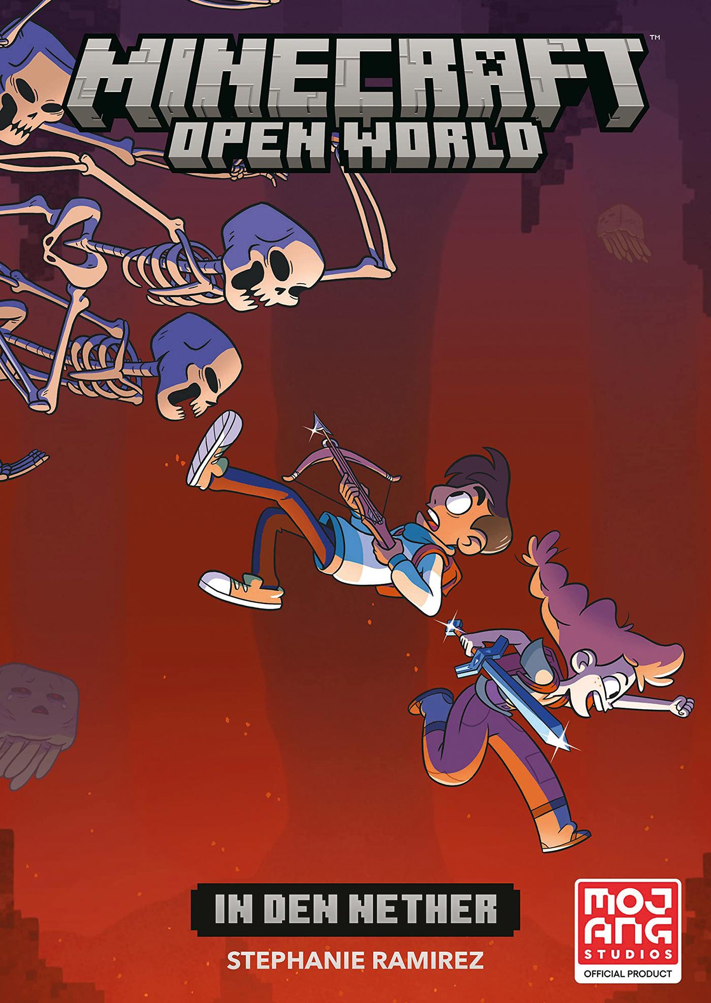 Vorderes Coverbild Minecraft, Open World Band 01