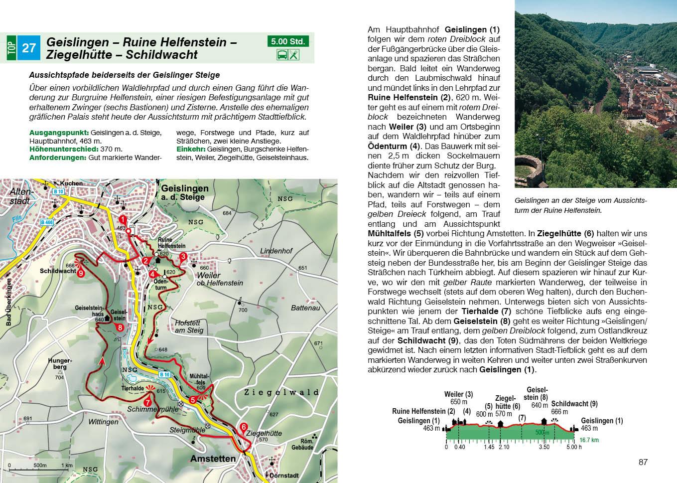 Beispielinhalt (Bild) Schwäbische Alb Ost