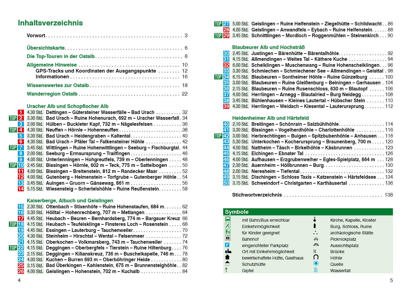 Beispielinhalt (Bild) Schwäbische Alb Ost