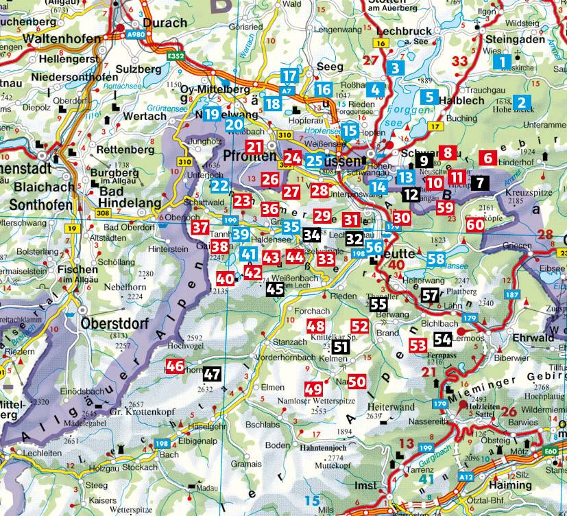 Beispielinhalt (Bild) Allgäu Band 2 - Ostallgäu