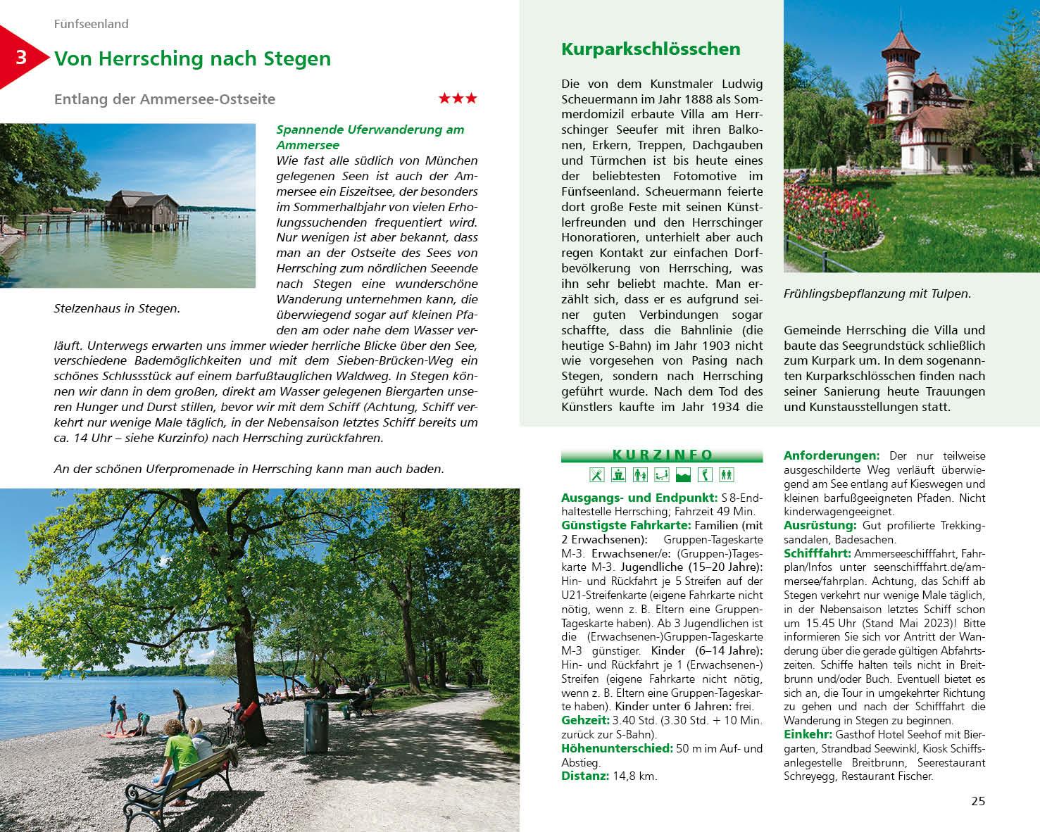 Beispielinhalt (Bild) Genusswandern mit der Münchner S-Bahn
