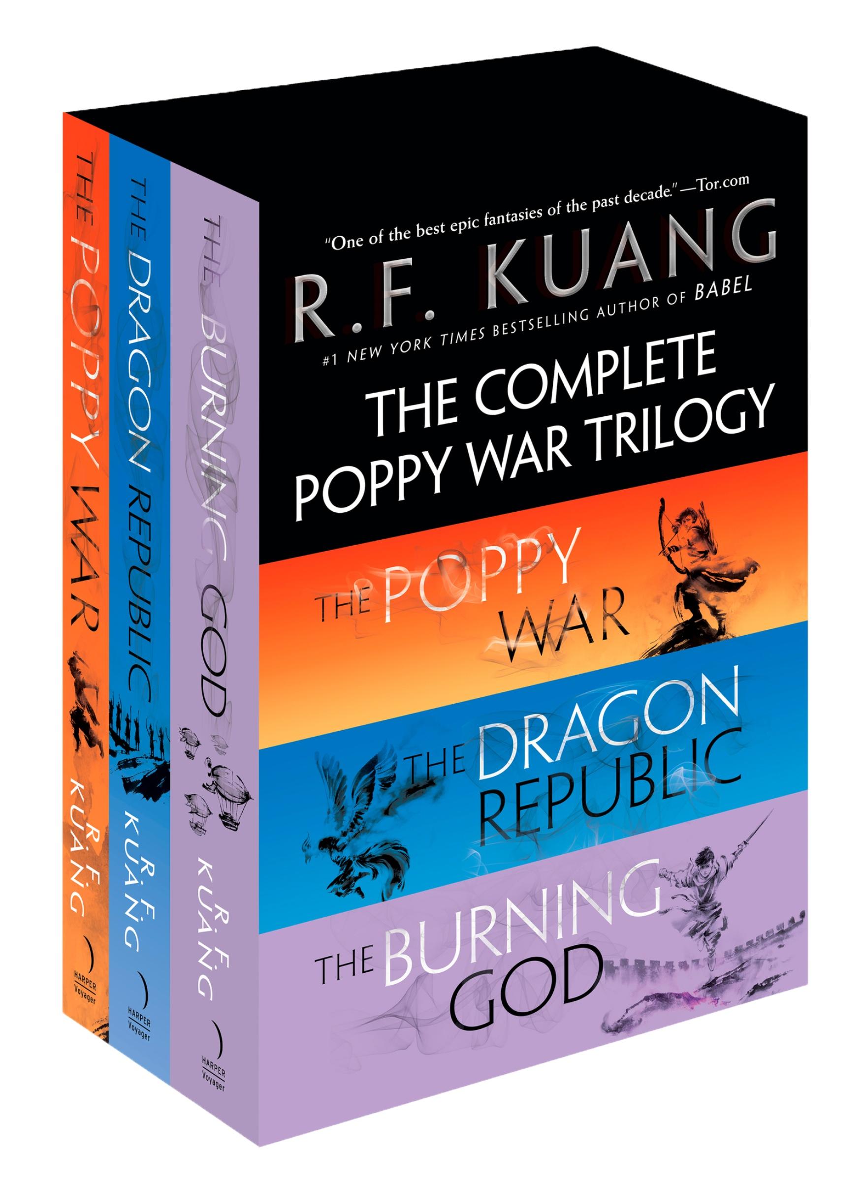 Vorderes Coverbild The Complete Poppy War Trilogy Boxed Set