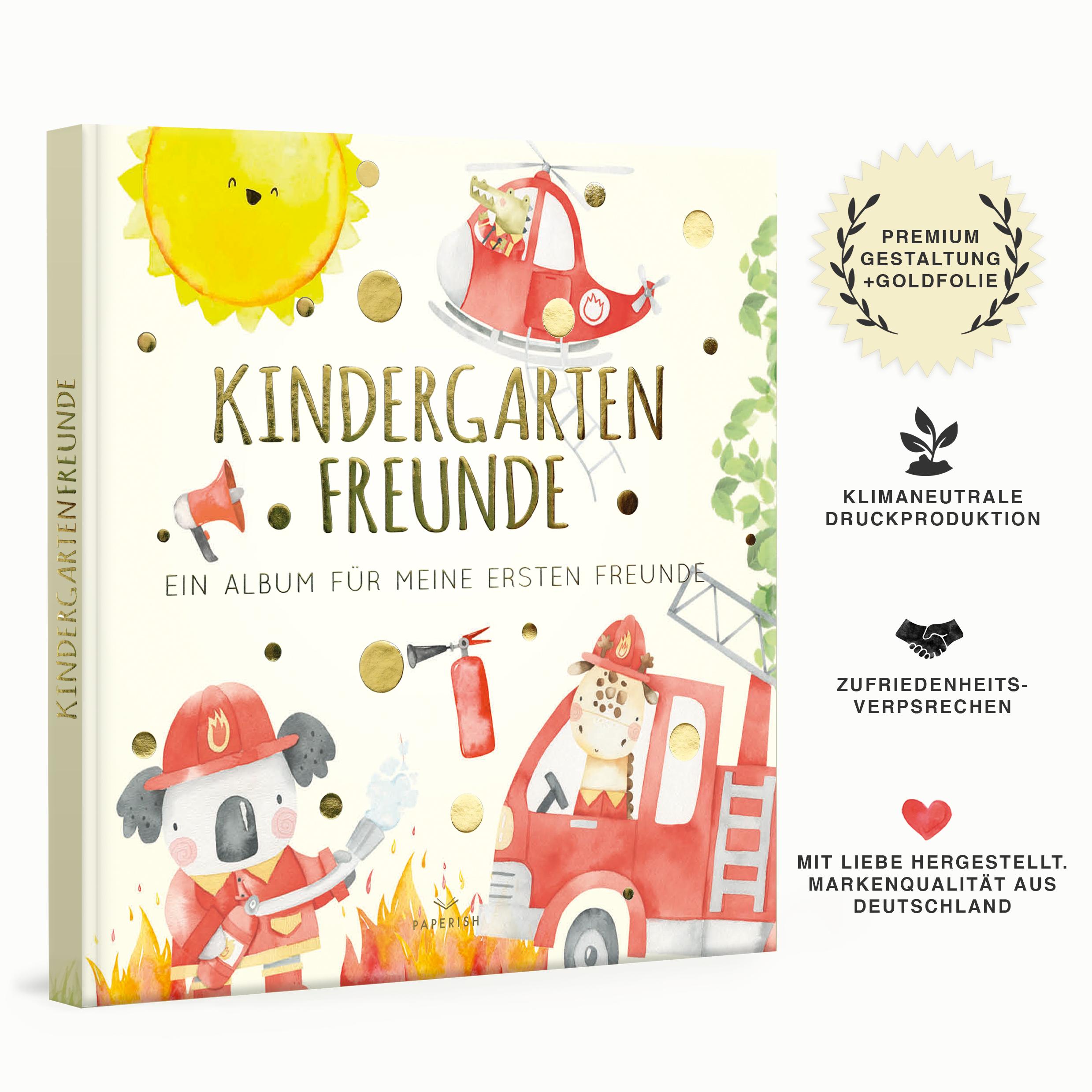 Beispielinhalt (Bild) Kindergartenfreunde - FEUERWEHR