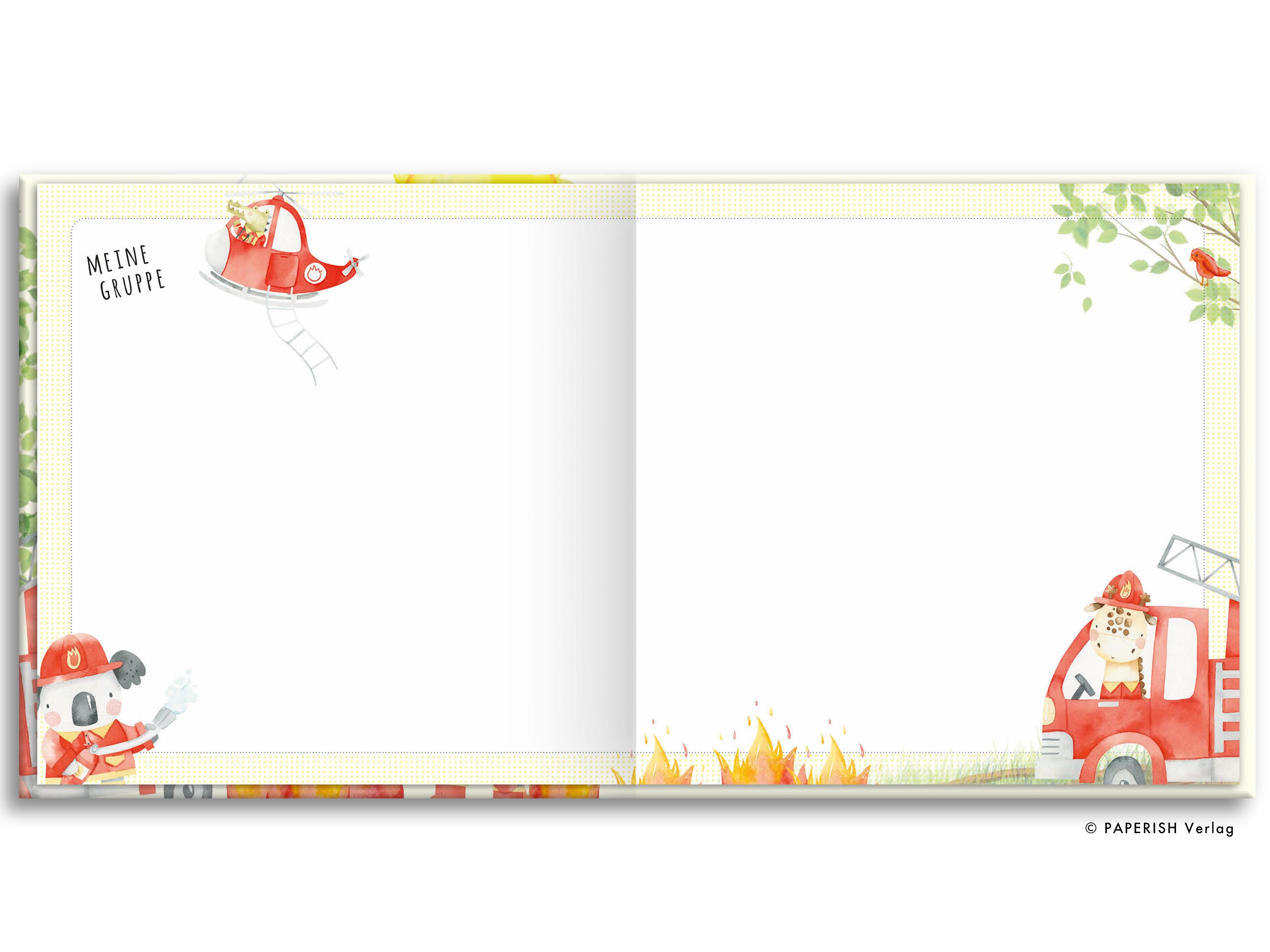 Beispielinhalt (Bild) Kindergartenfreunde - FEUERWEHR