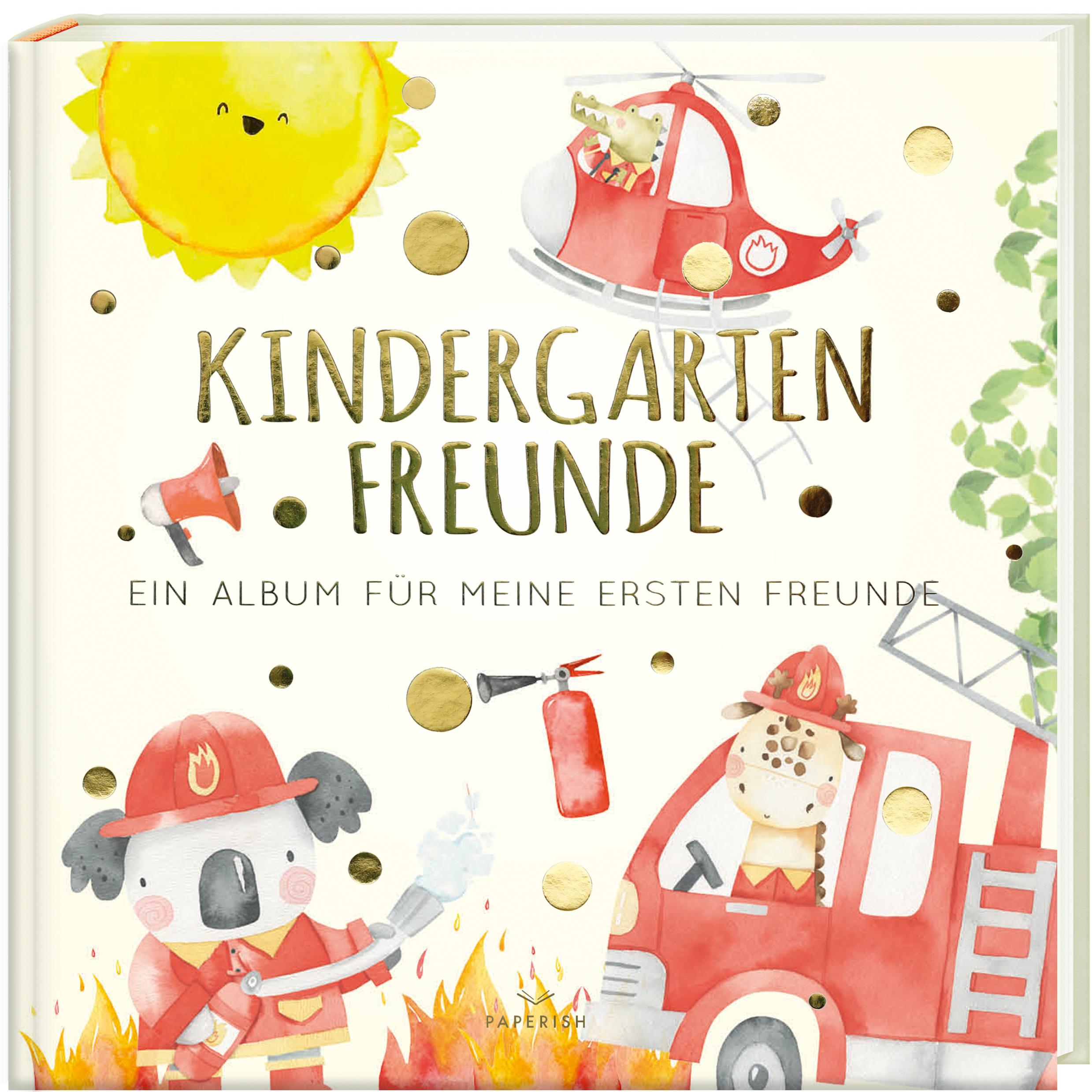 Vorderes Coverbild Kindergartenfreunde - FEUERWEHR