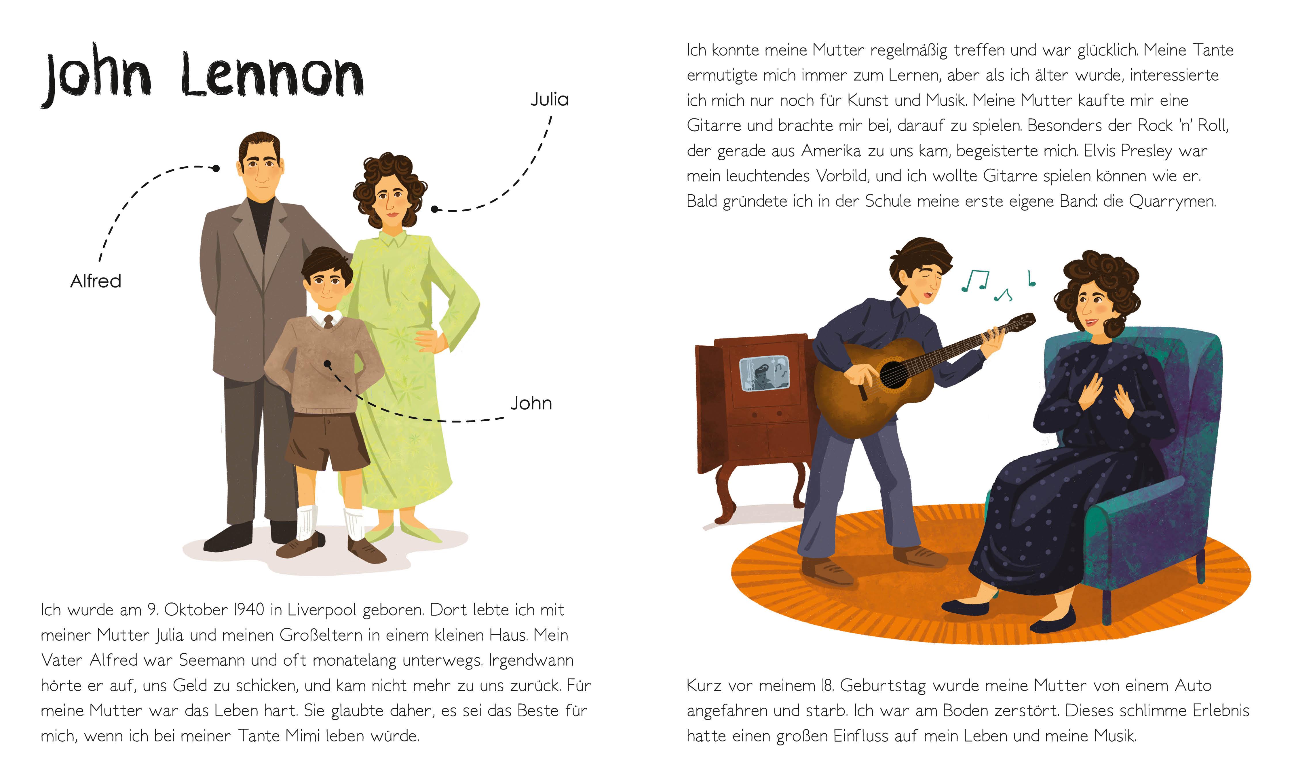 Beispielinhalt (Bild) Die Beatles. Total Genial!