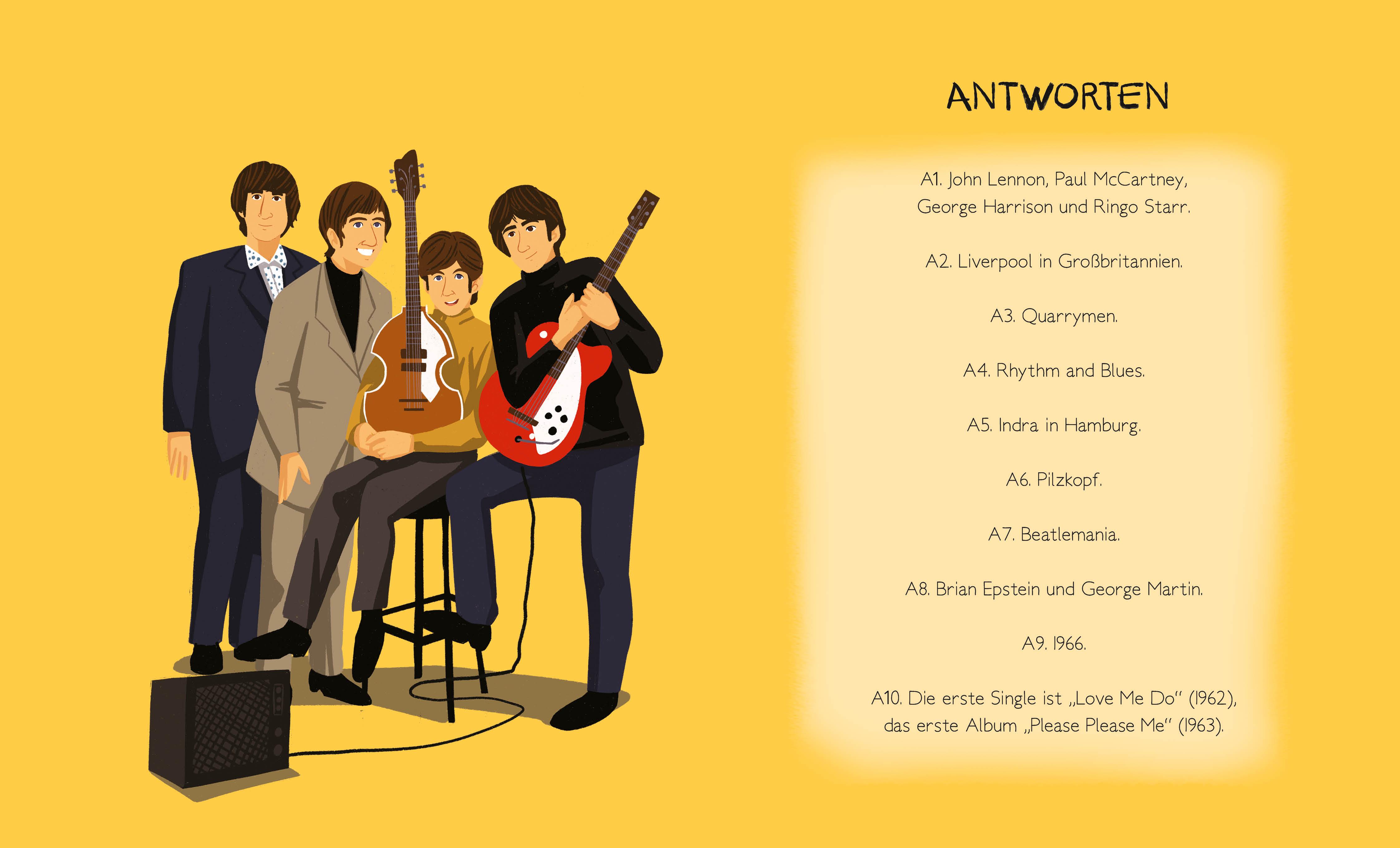 Beispielinhalt (Bild) Die Beatles. Total Genial!