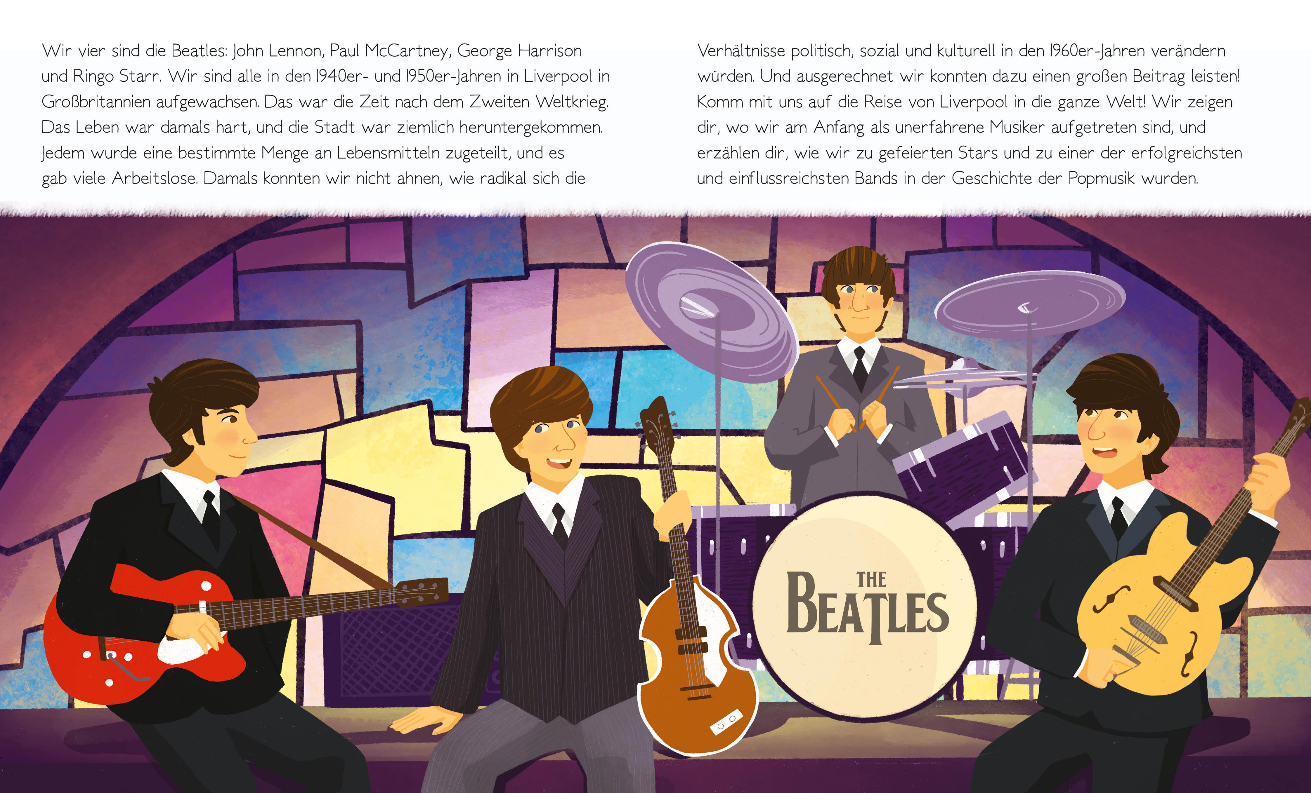 Beispielinhalt (Bild) Die Beatles. Total Genial!