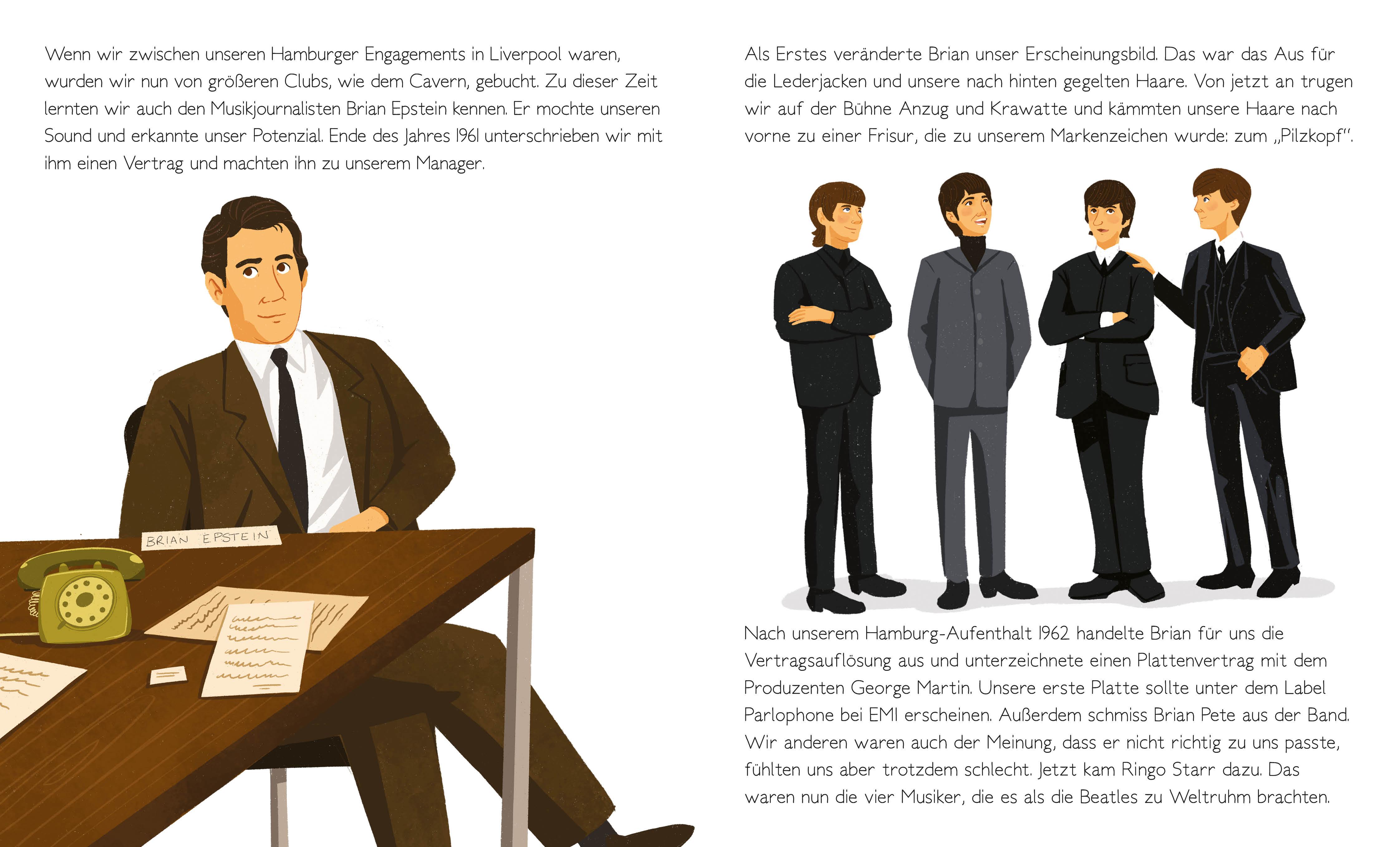 Beispielinhalt (Bild) Die Beatles. Total Genial!