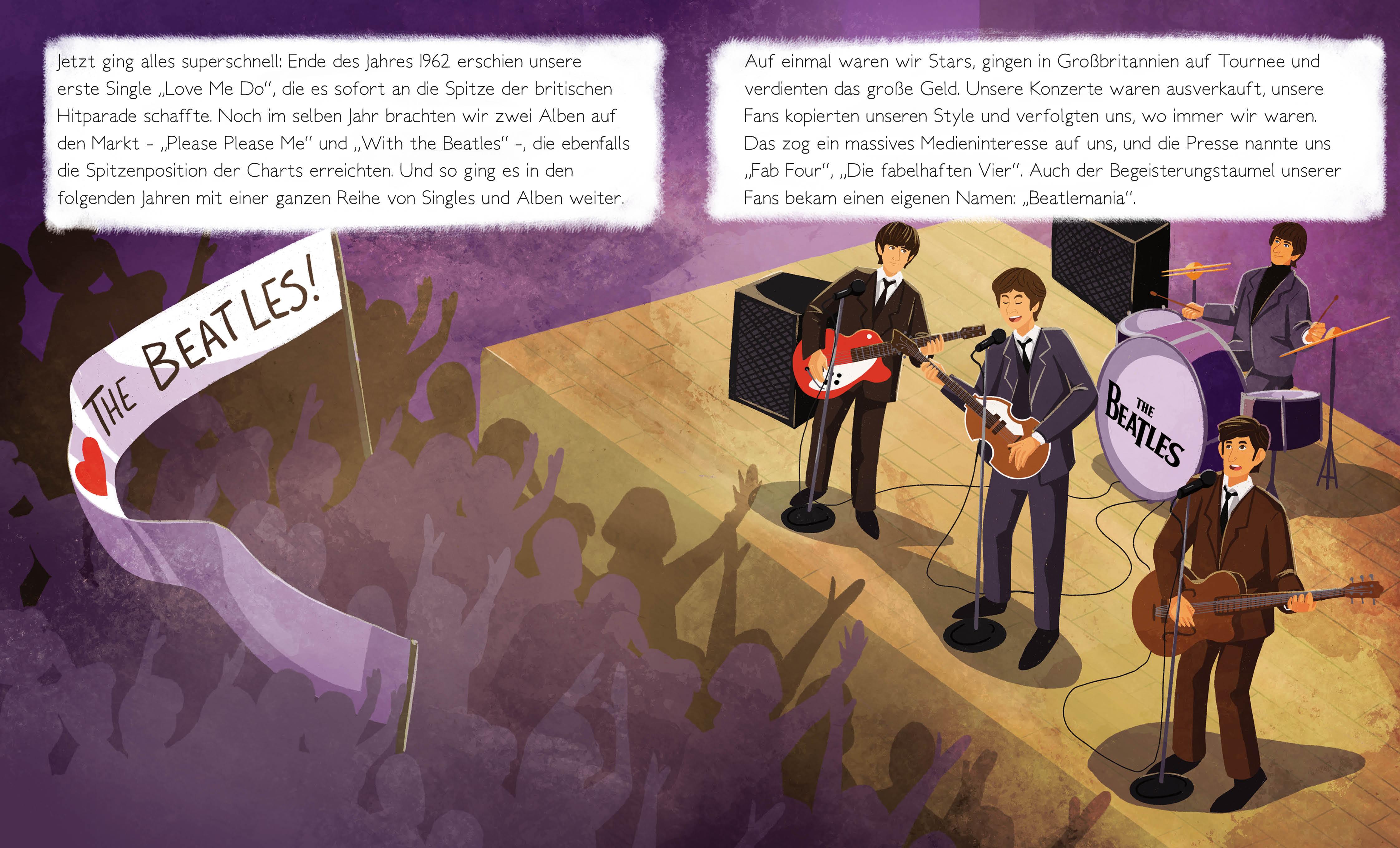 Beispielinhalt (Bild) Die Beatles. Total Genial!