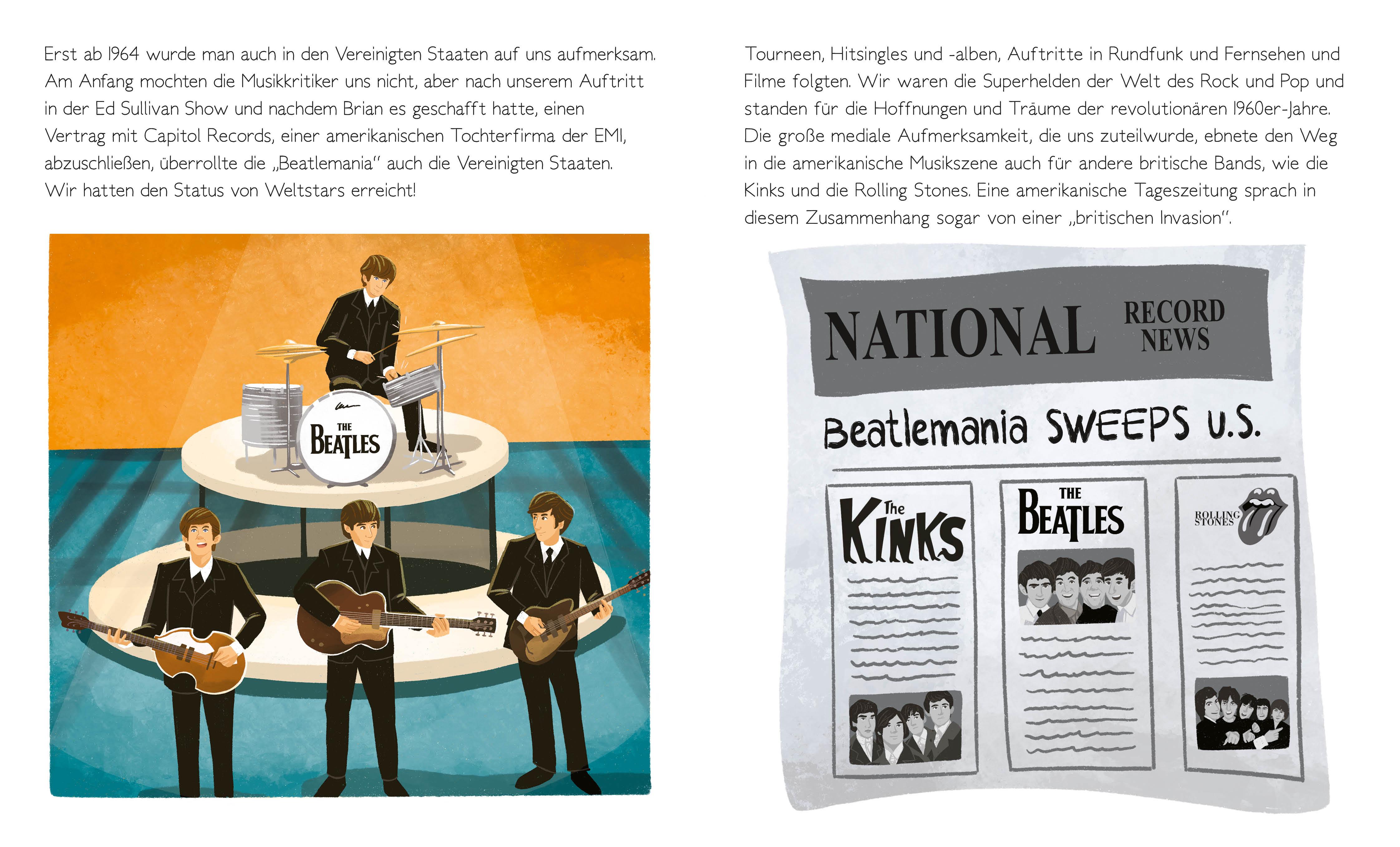 Beispielinhalt (Bild) Die Beatles. Total Genial!