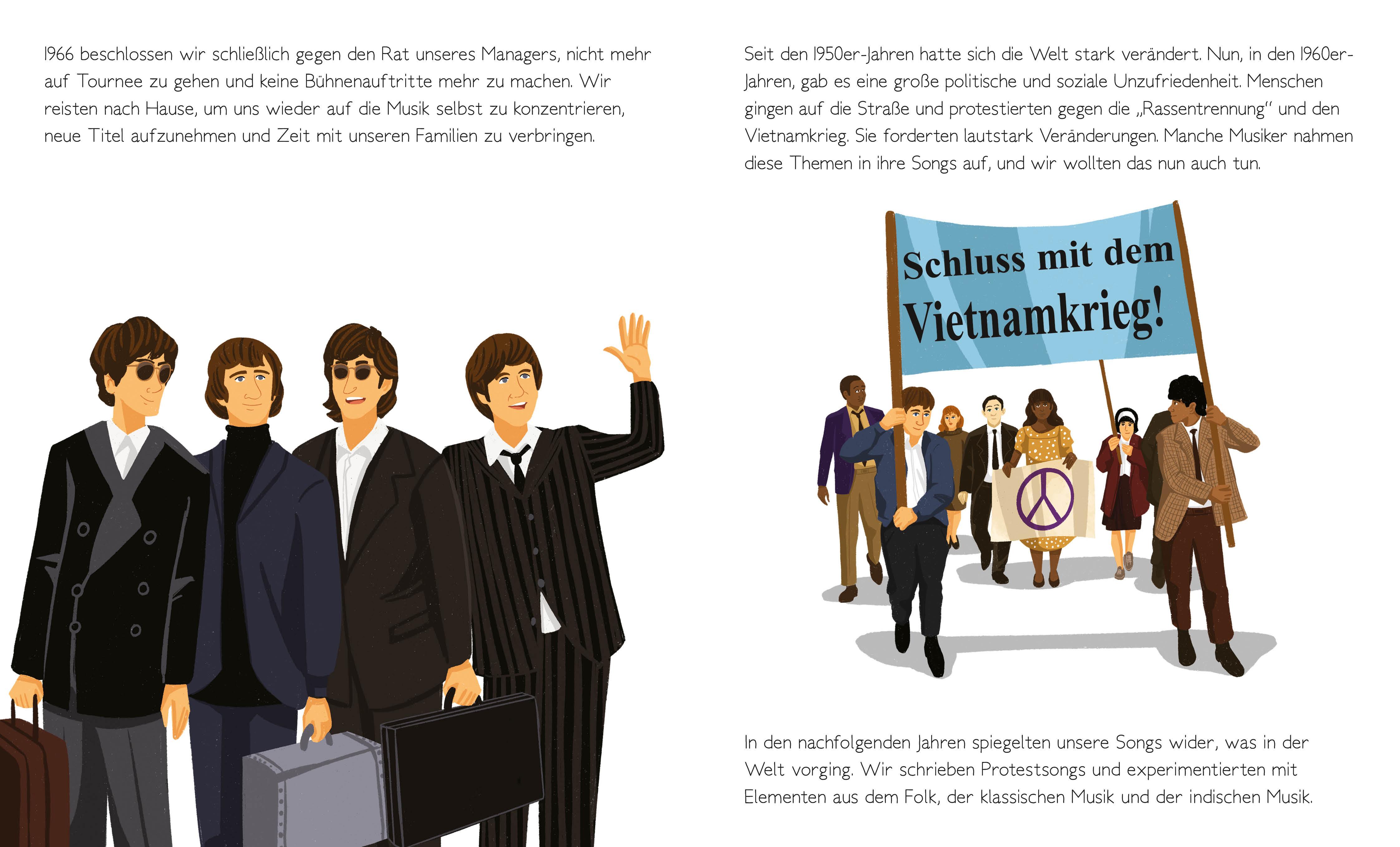 Beispielinhalt (Bild) Die Beatles. Total Genial!