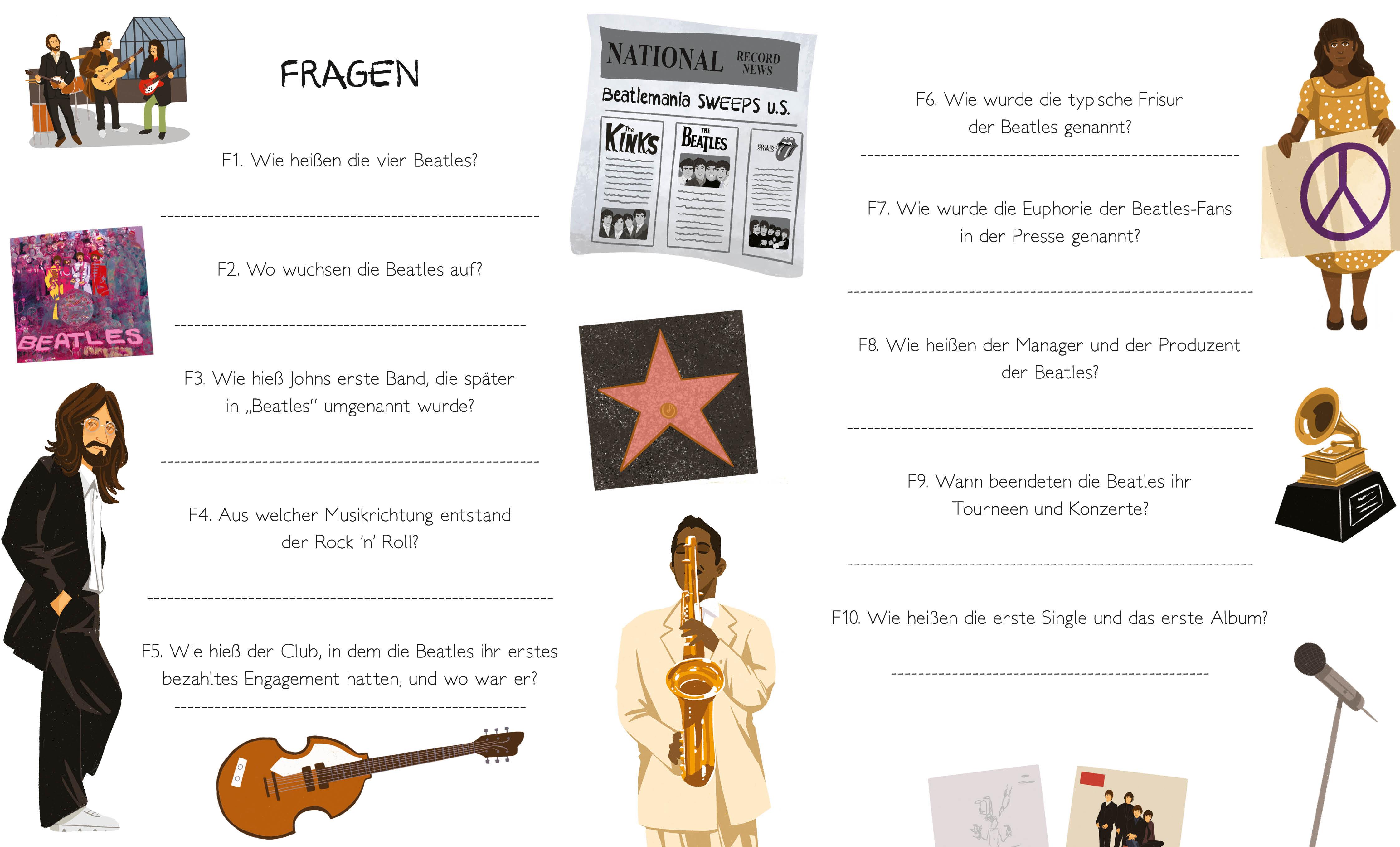 Beispielinhalt (Bild) Die Beatles. Total Genial!