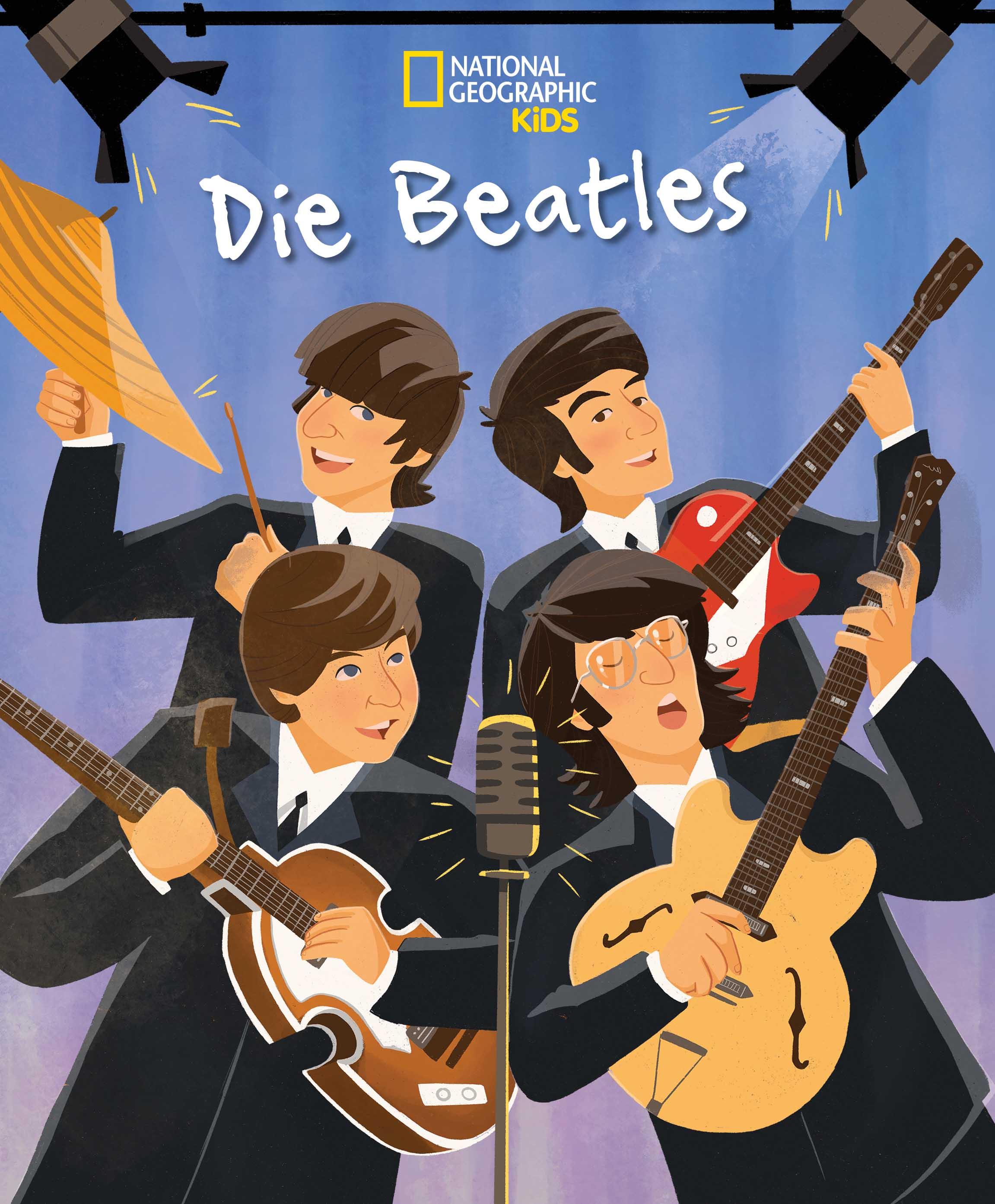 Vorderes Coverbild Die Beatles. Total Genial!