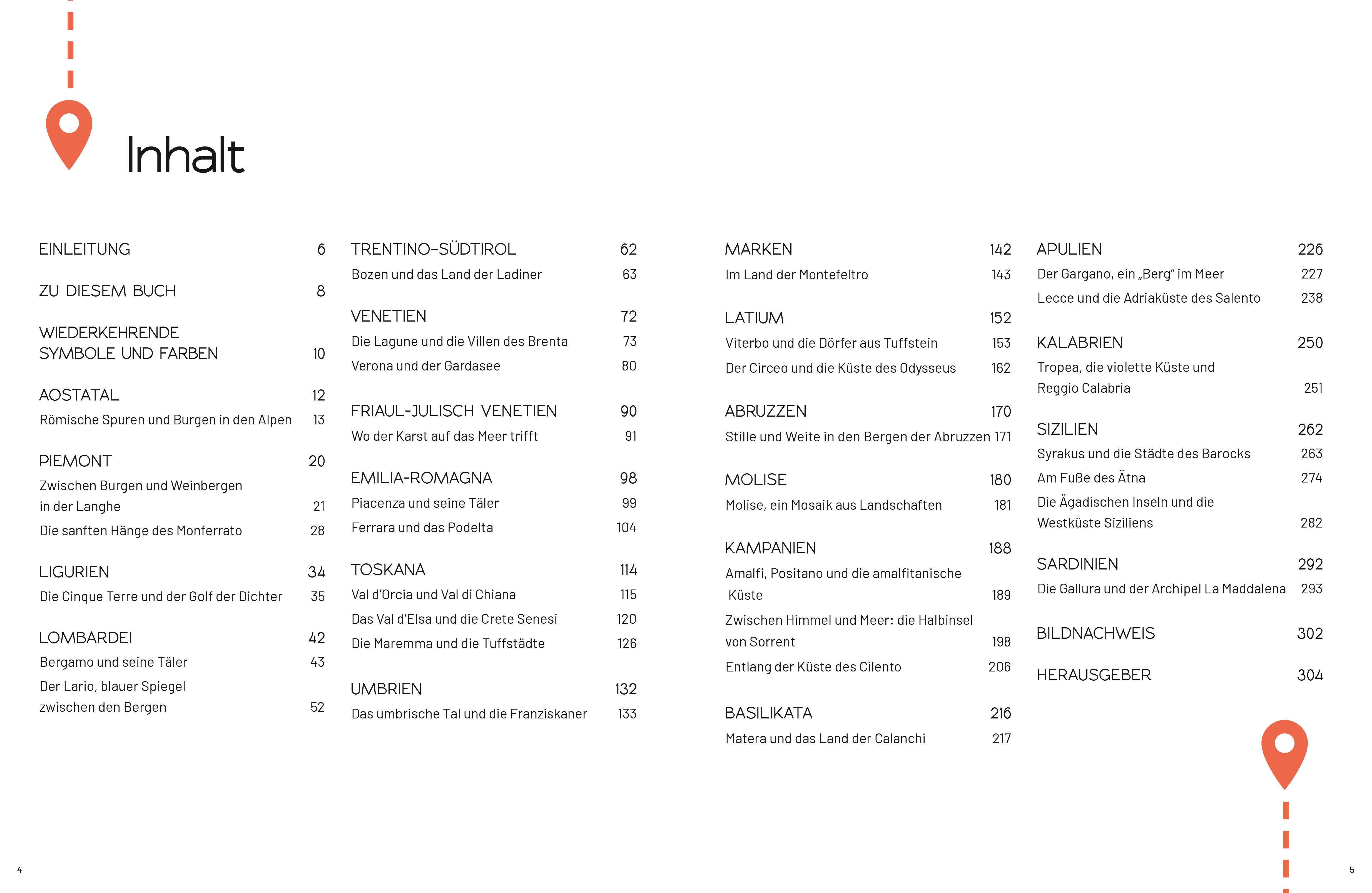 Beispielinhalt (Bild) Italiens Traumrouten