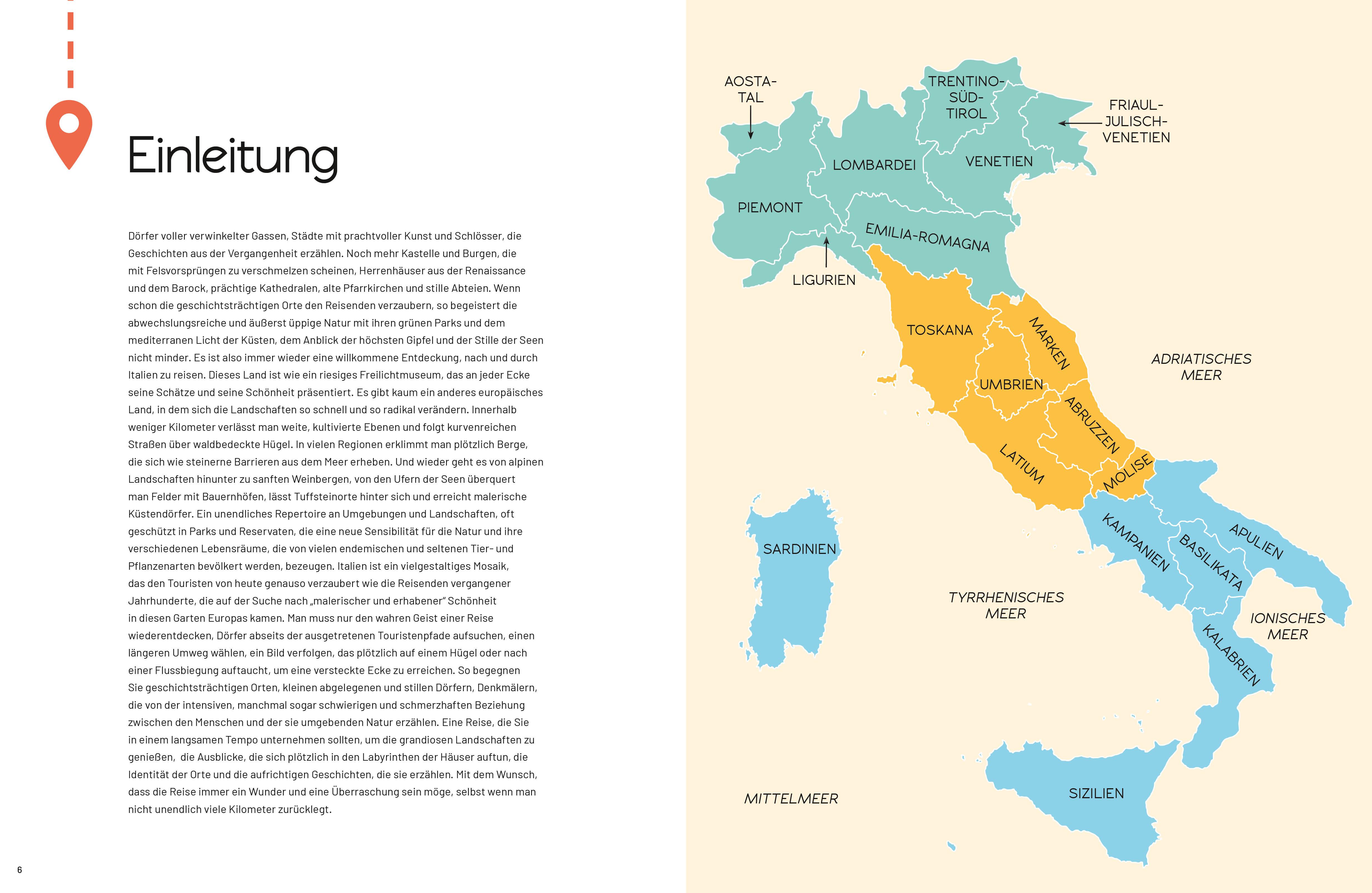 Beispielinhalt (Bild) Italiens Traumrouten