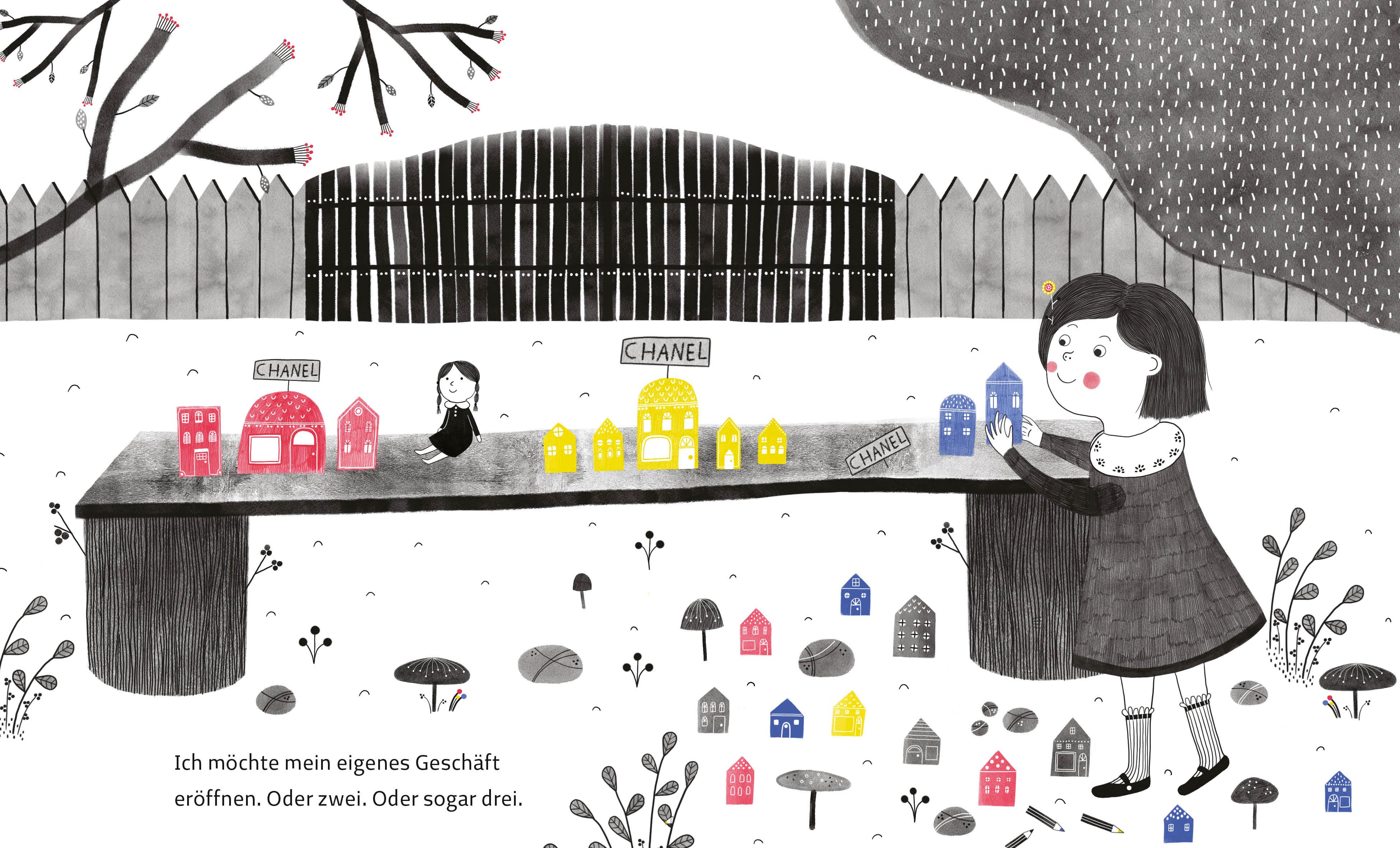 Beispielinhalt (Bild) Als ich klein war... Coco Chanel