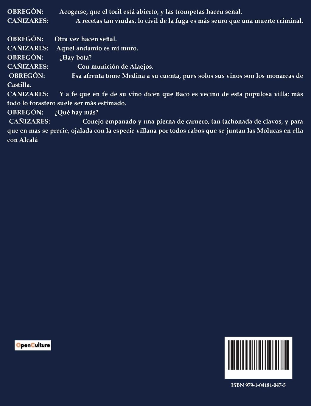 Rückseitencover LA LEALTAD CONTRA LA ENVIDIA