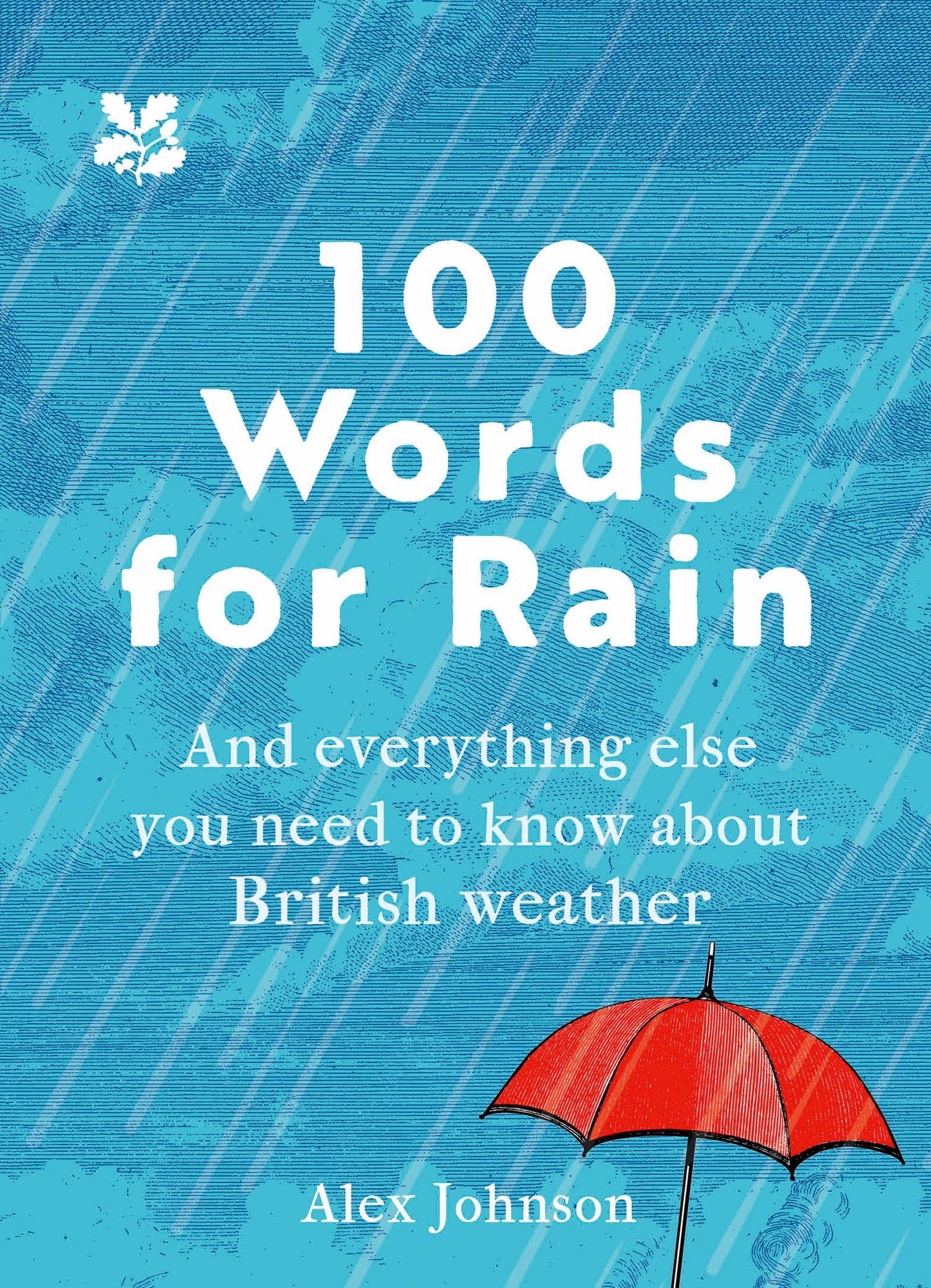 Vorderes Coverbild 100 Words for Rain