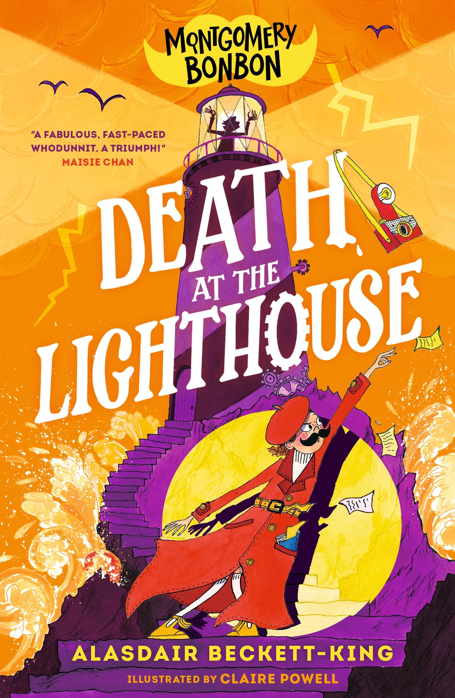 Vorderes Coverbild Montgomery Bonbon: Death at the Lighthouse