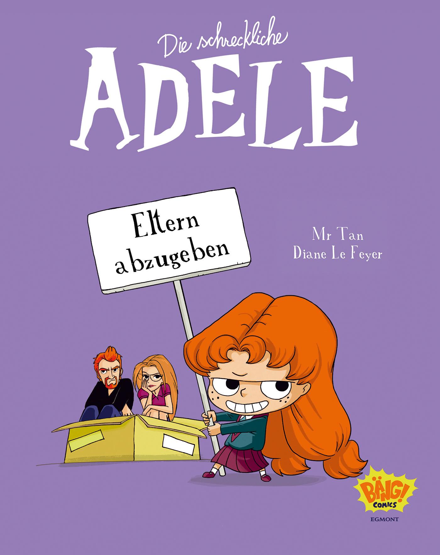 Vorderes Coverbild Die schreckliche Adele 08