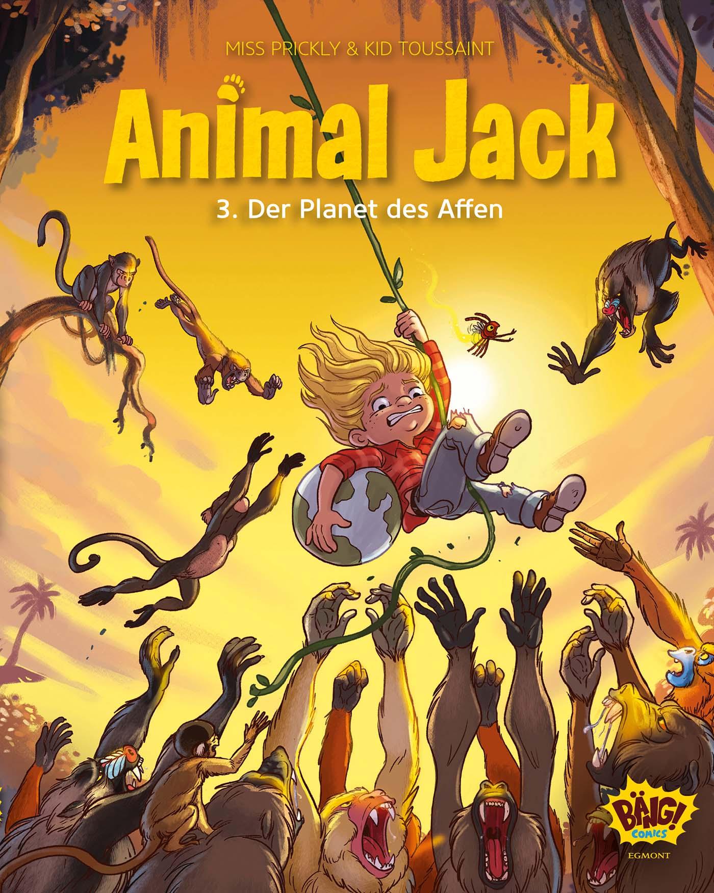 Vorderes Coverbild Animal Jack - Der Planet des Affen