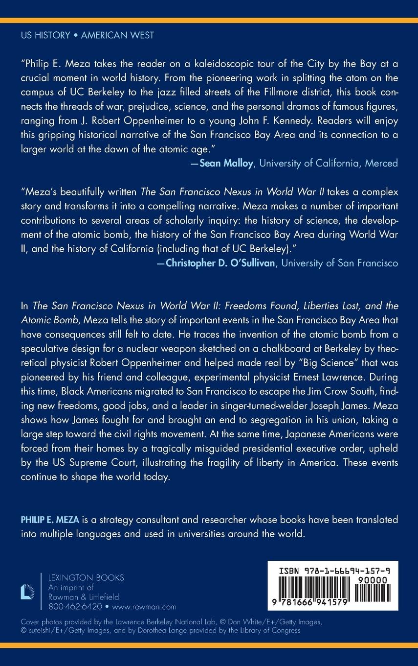 Rückseitencover San Francisco Nexus in World War II