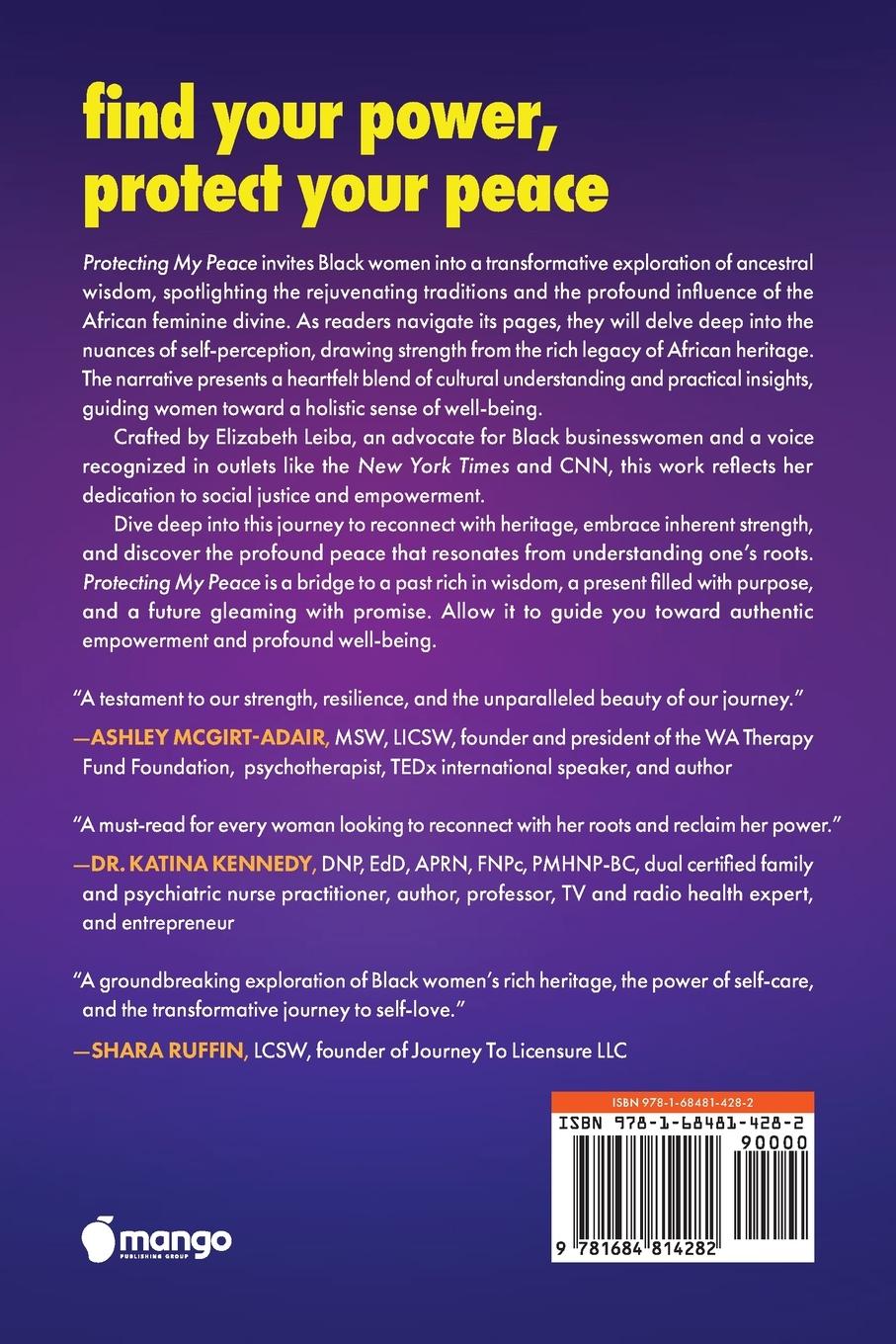 Rückseitencover Protecting My Peace