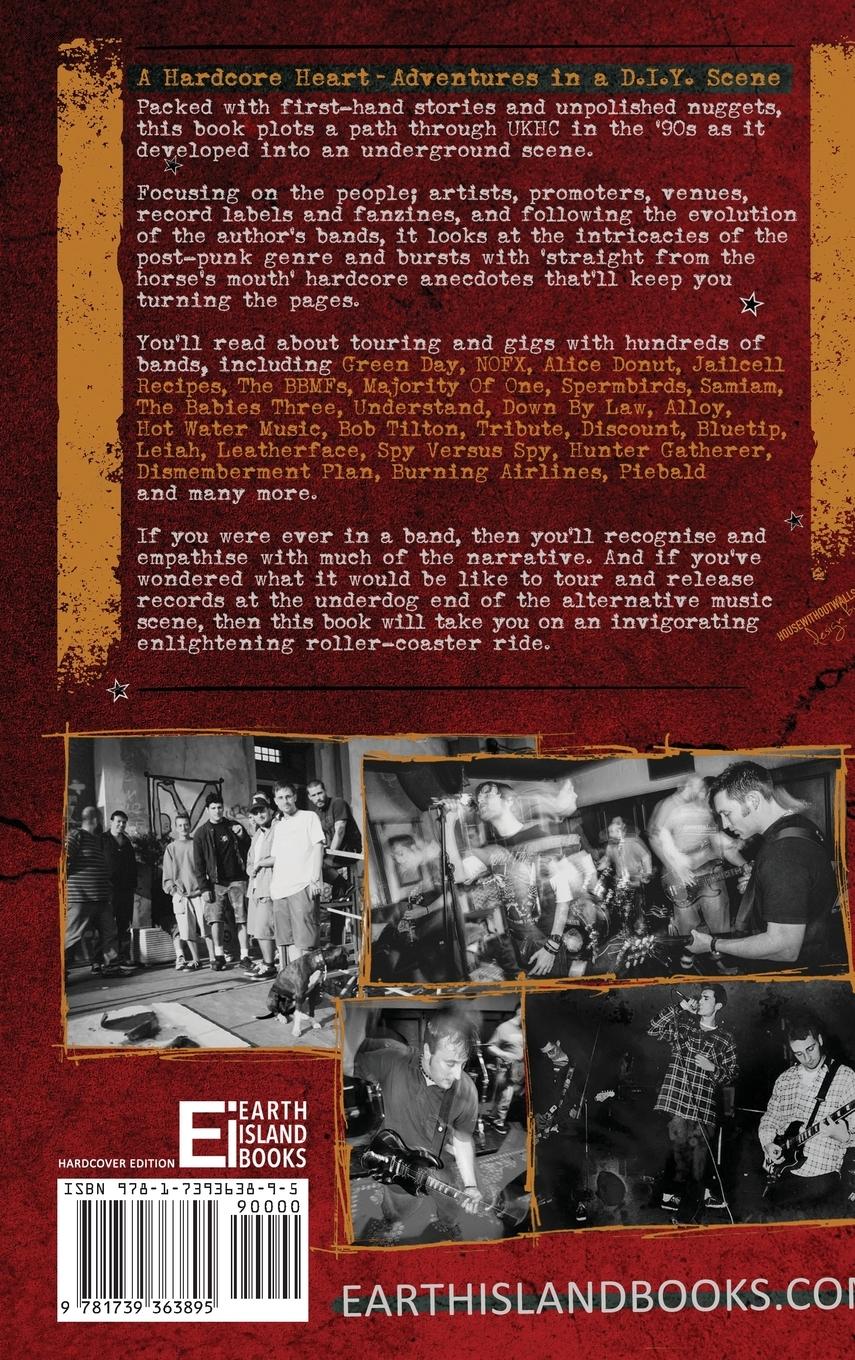 Rückseitencover A Hardcore Heart