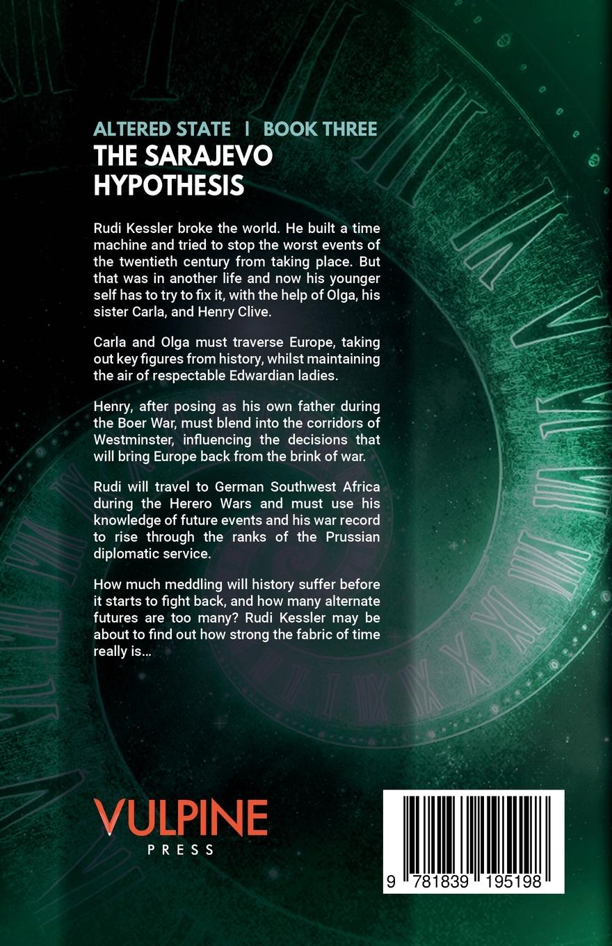 Rückseitencover The Sarajevo Hypothesis