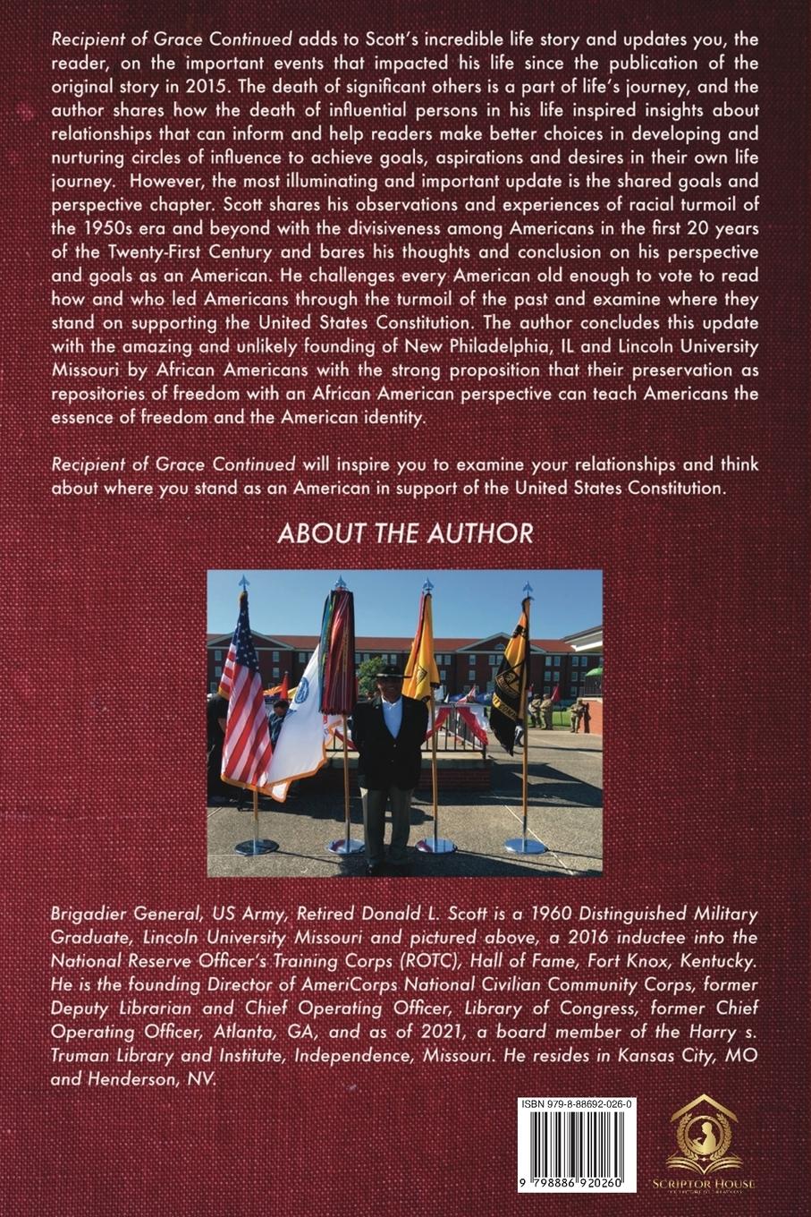 Rückseitencover Recipient of Grace Continued