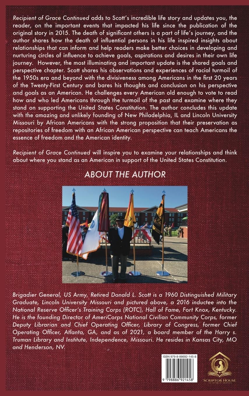 Rückseitencover Recipient of Grace Continued