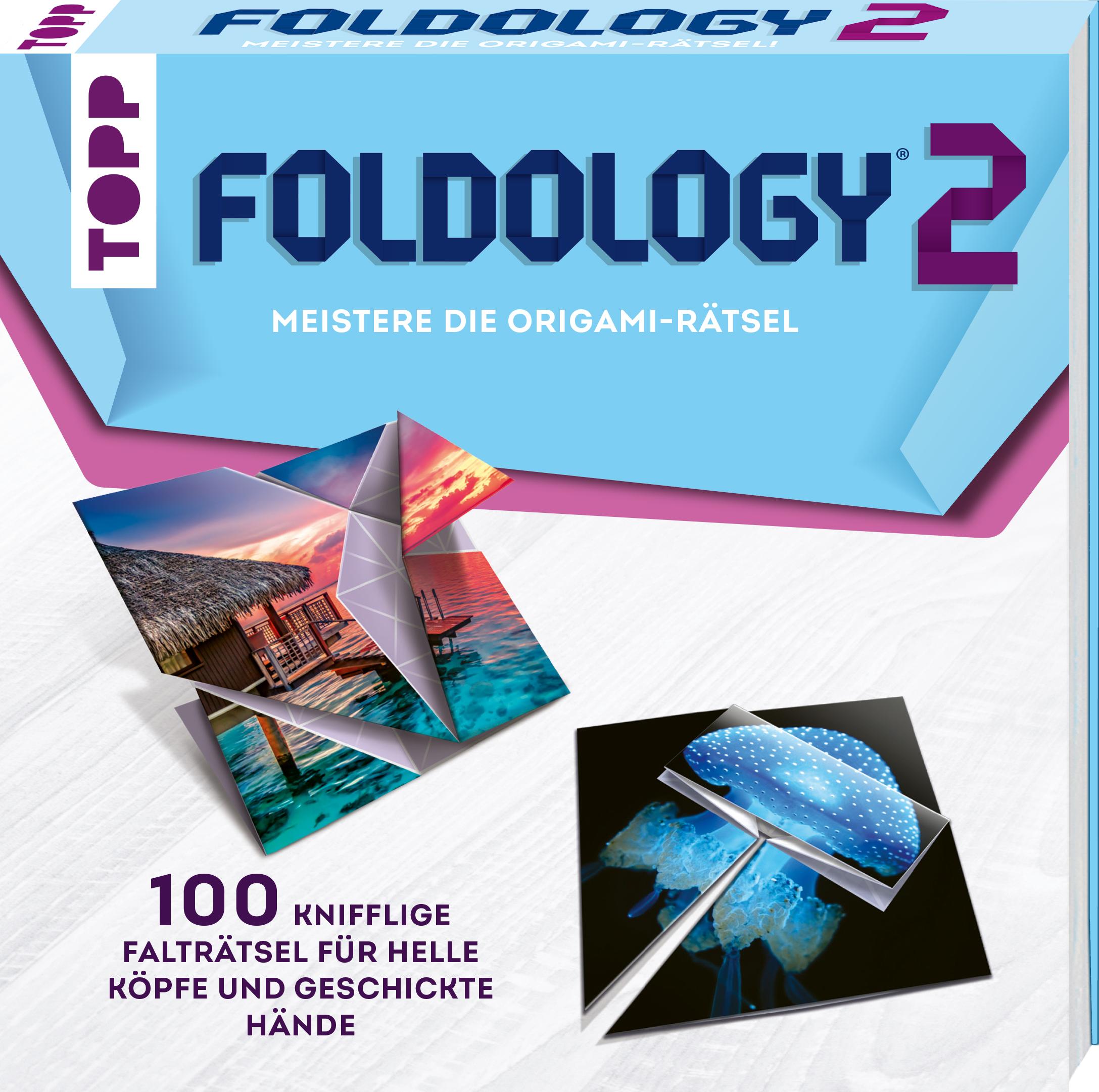 Vorderes Coverbild Foldology 2 - Meistere die Origami-Rätsel!