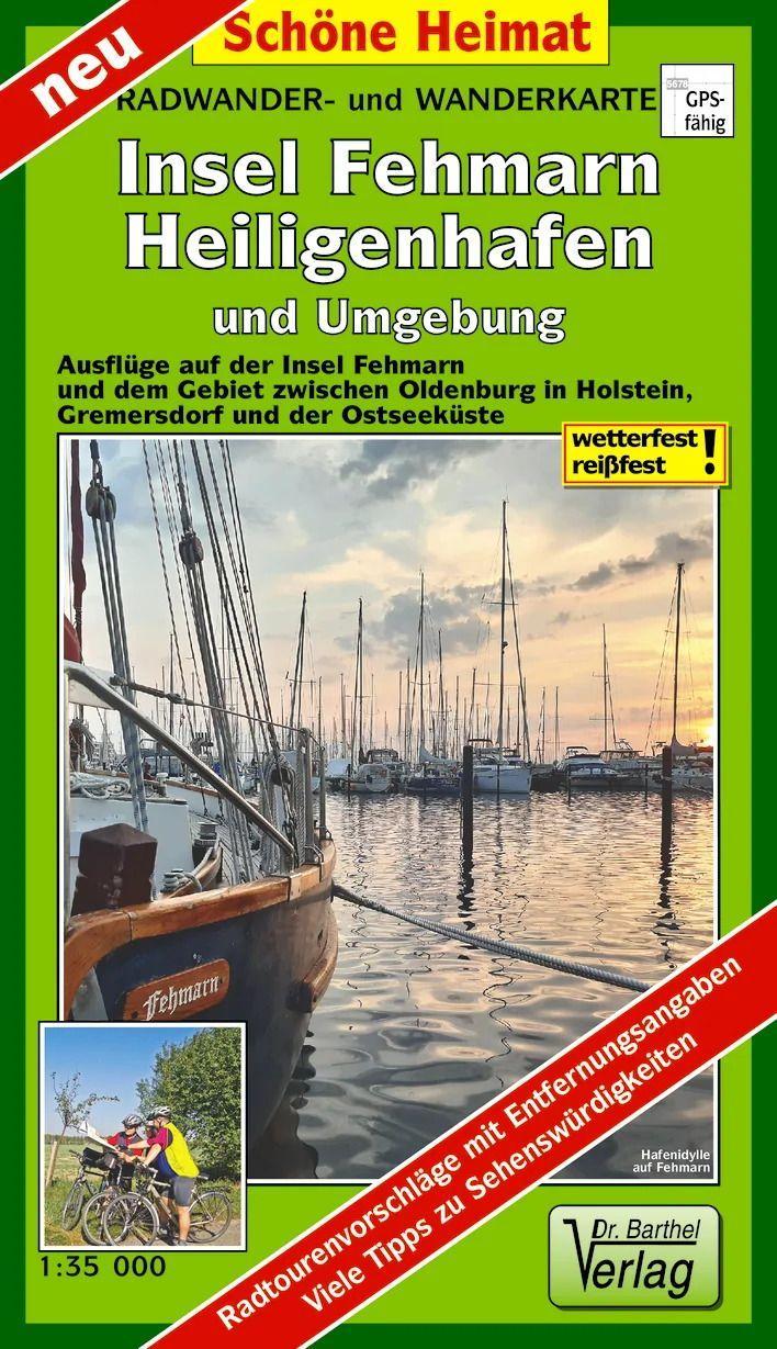 Vorderes Coverbild Radwander- und Wanderkarte Insel Fehmarn, Heiligenhafen und Umgebung