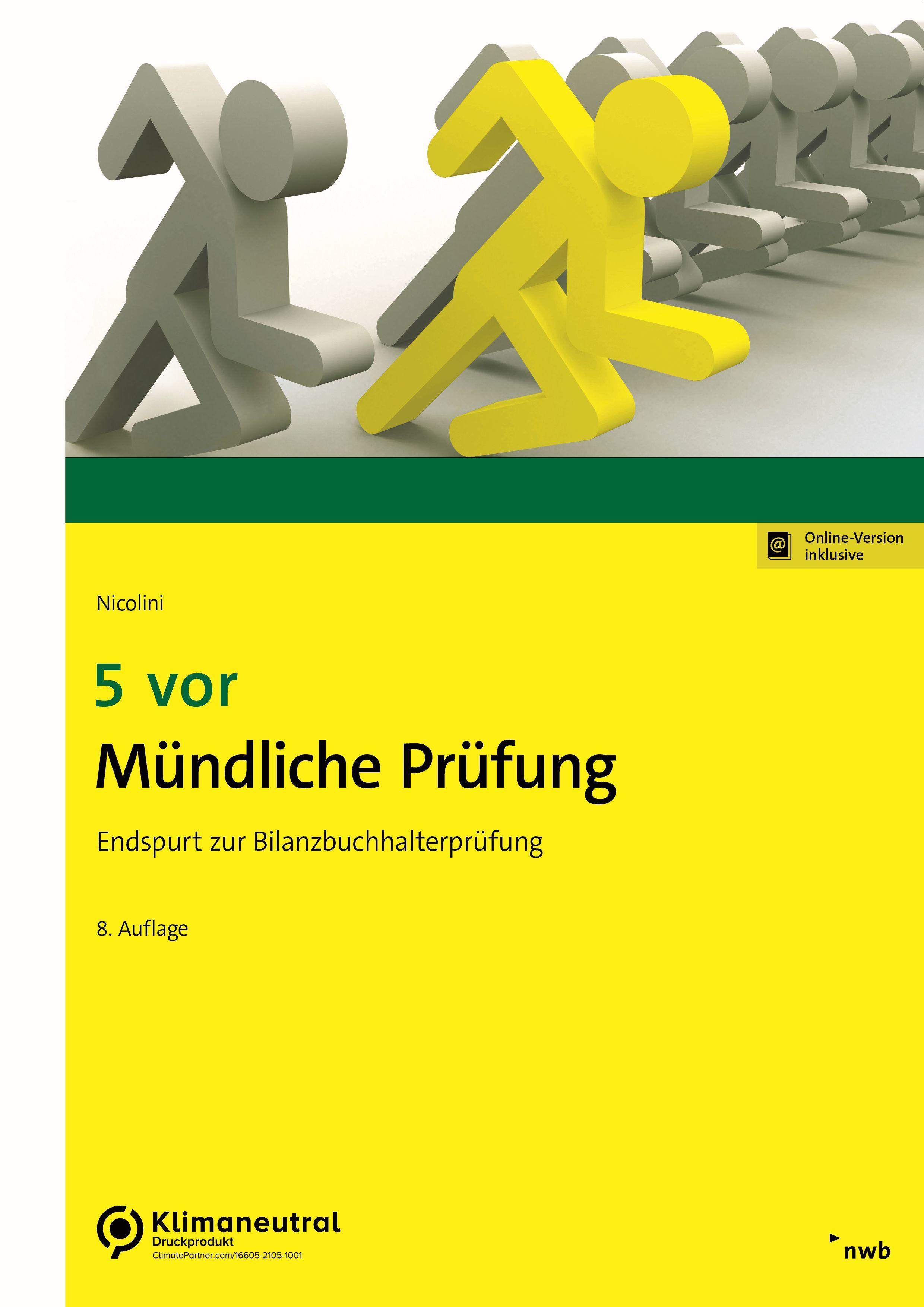 Vorderes Coverbild 5 vor Mündliche Prüfung