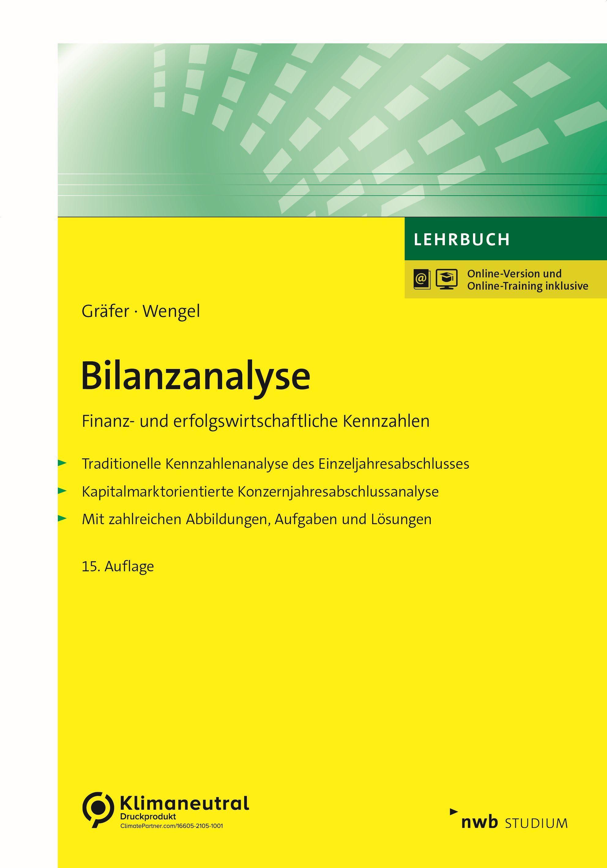 Vorderes Coverbild Bilanzanalyse