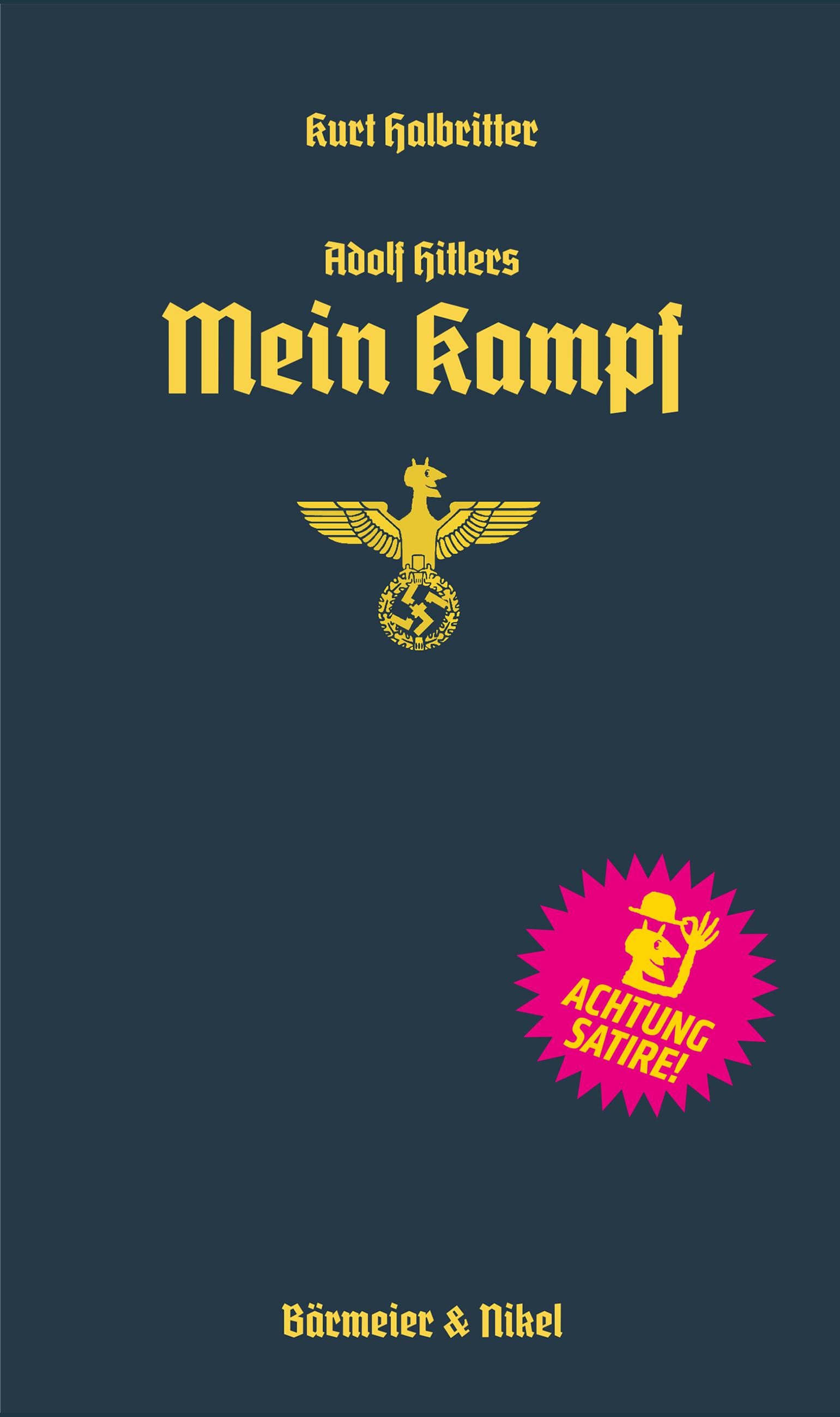 Vorderes Coverbild Adolf Hitlers Mein Kampf