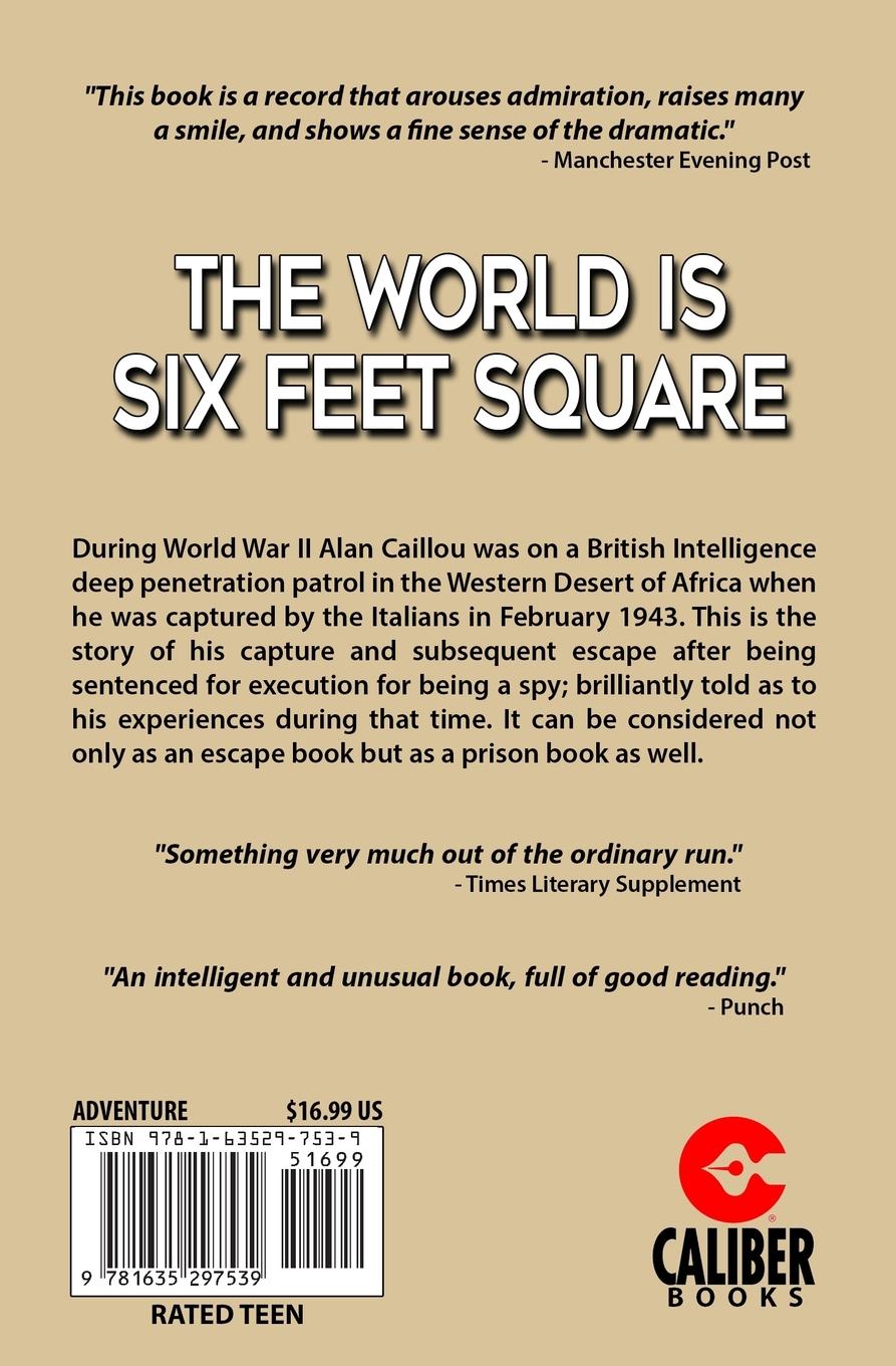 Rückseitencover The World is Six Feet Square