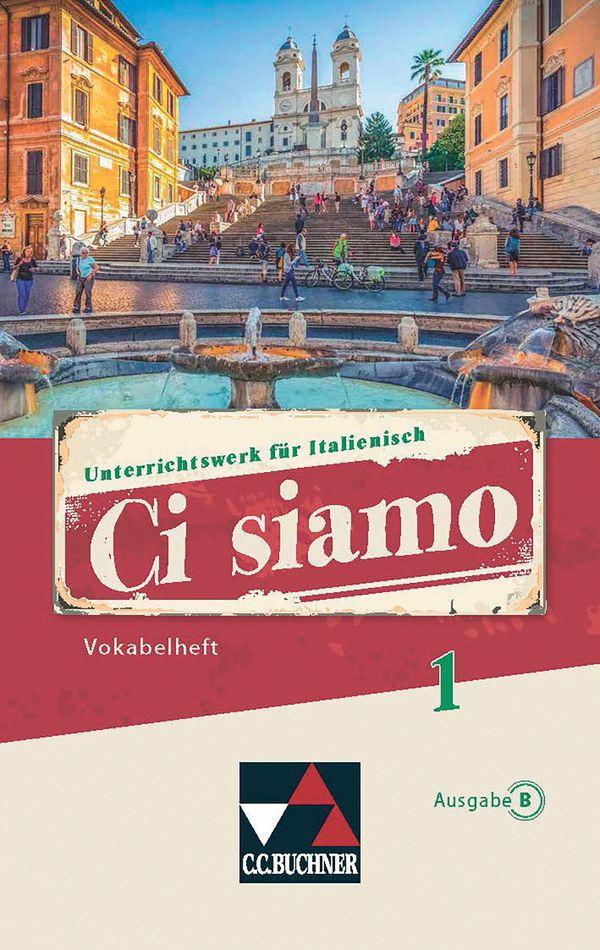 Vorderes Coverbild Ci siamo B Vokabelheft