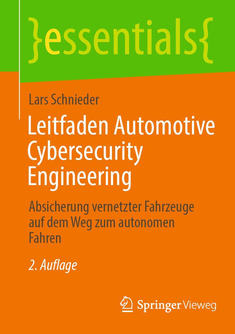 Vorderes Coverbild Leitfaden Automotive Cybersecurity Engineering