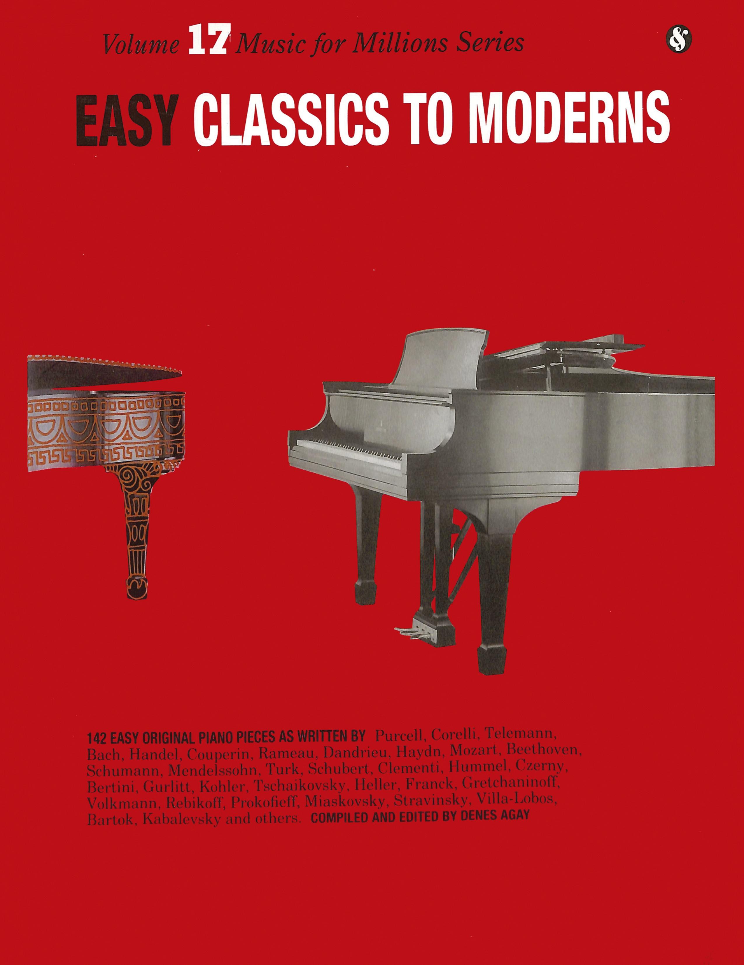 Vorderes Coverbild Easy Classics to Moderns