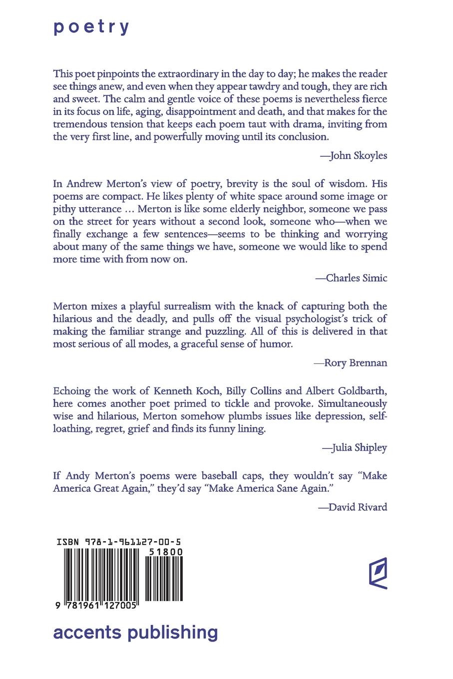 Rückseitencover Killer Poems