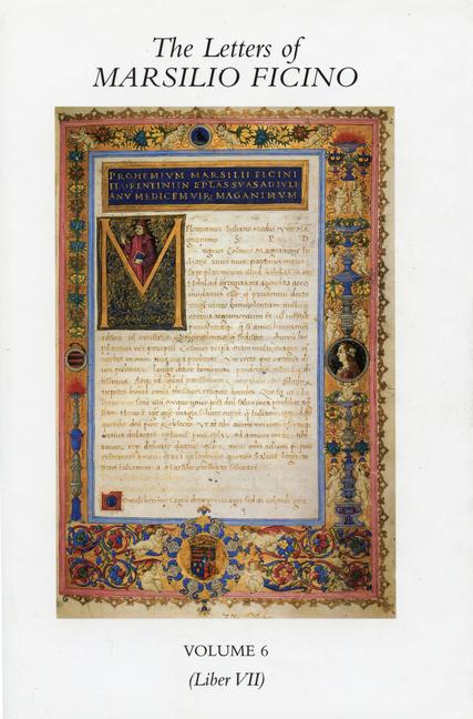 Vorderes Coverbild The Letters of Marsilio Ficino: Volume 6