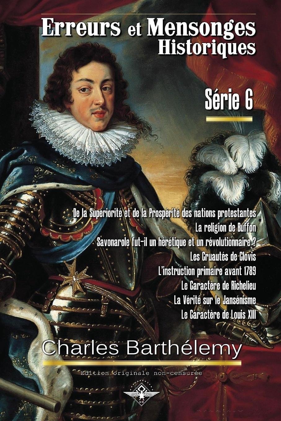 Vorderes Coverbild Erreurs et mensonges historiques Série 6