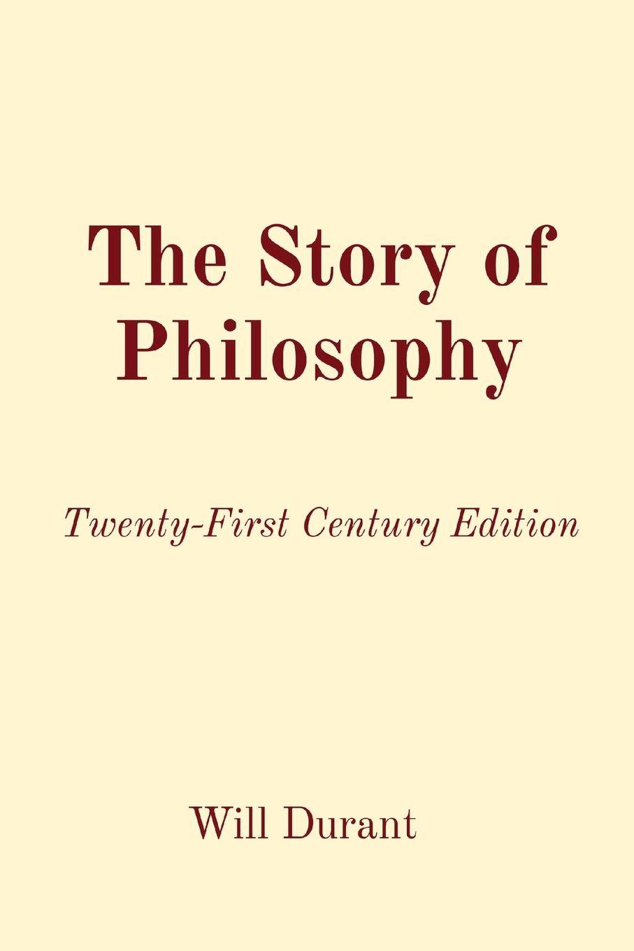 Vorderes Coverbild The Story of Philosophy
