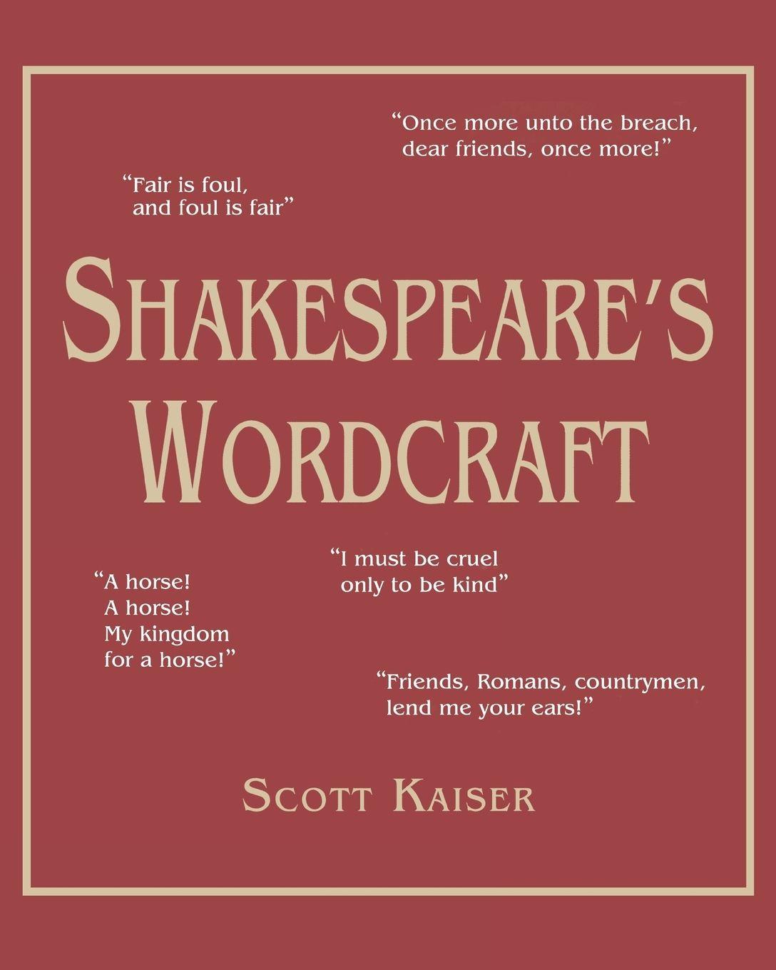 Vorderes Coverbild Shakespeare's Wordcraft
