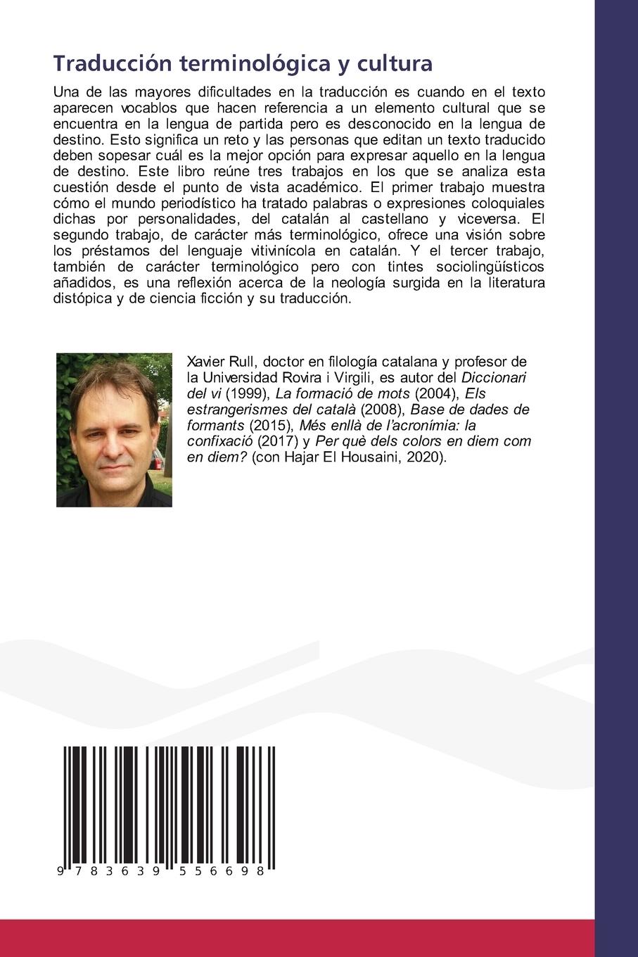 Rückseitencover Traducción terminológica y cultura