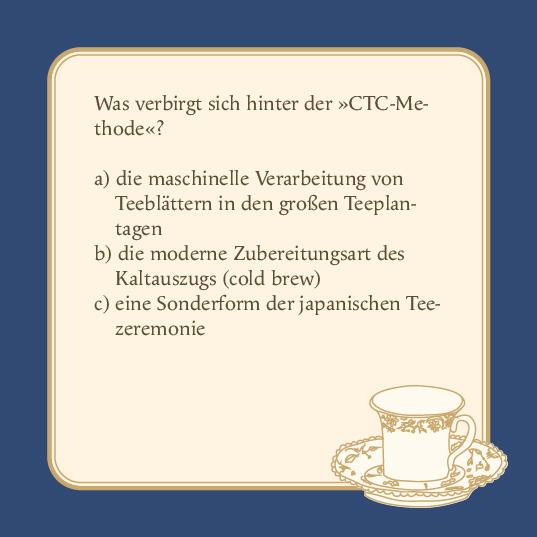 Beispielinhalt (Bild) Das Tee-Quiz